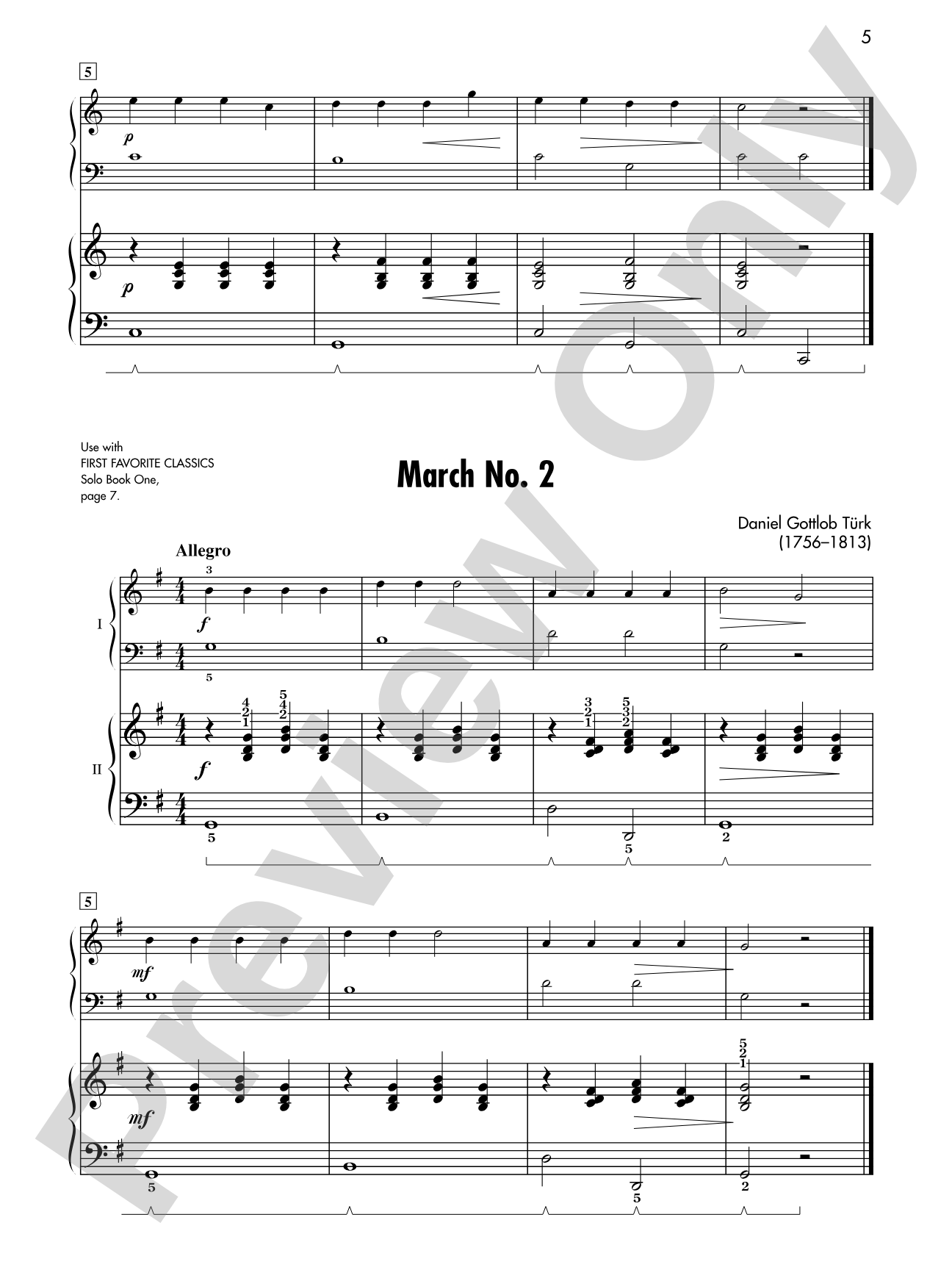 First Favorite Classics: Accompaniment, Book 1: Piano