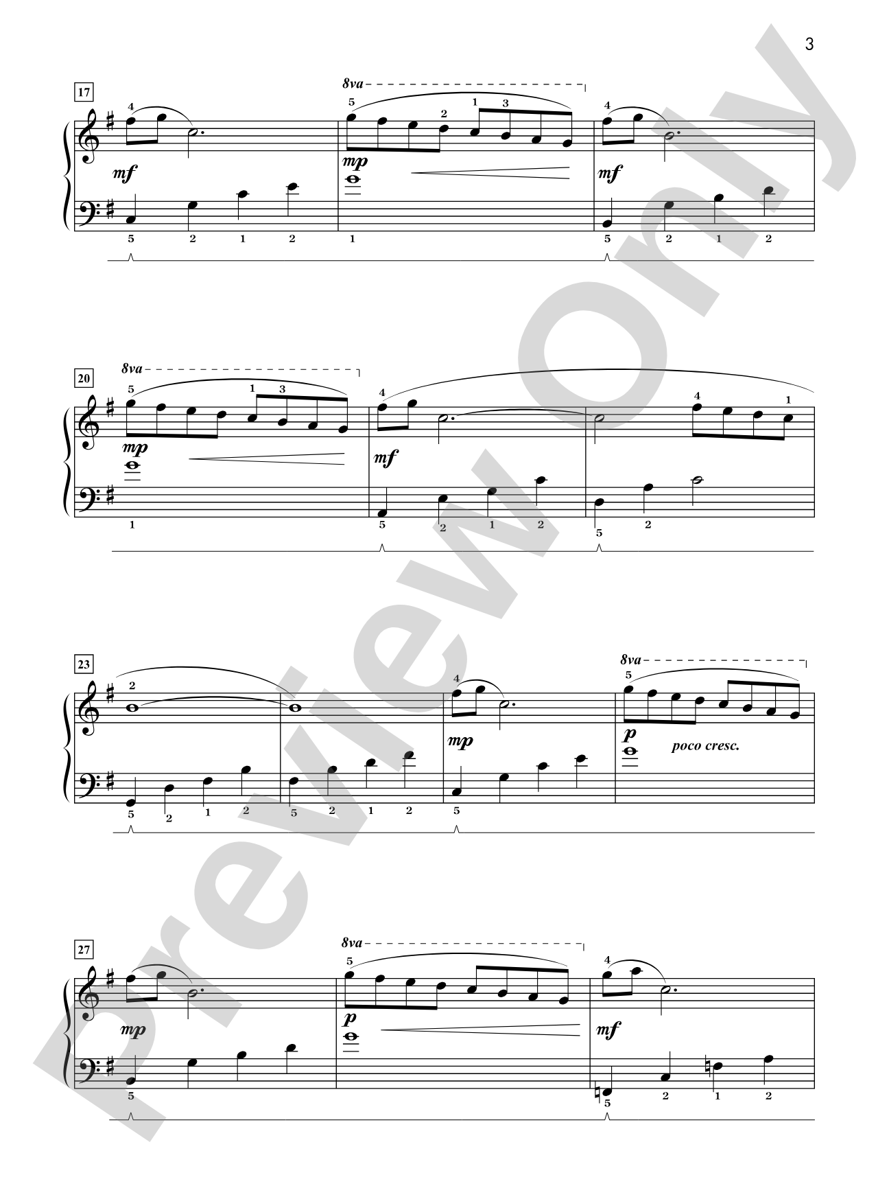 Preludes for Piano, Book 3: 6 Late Intermediate Pieces That Explore and Develop Lyrical Playing: Piano