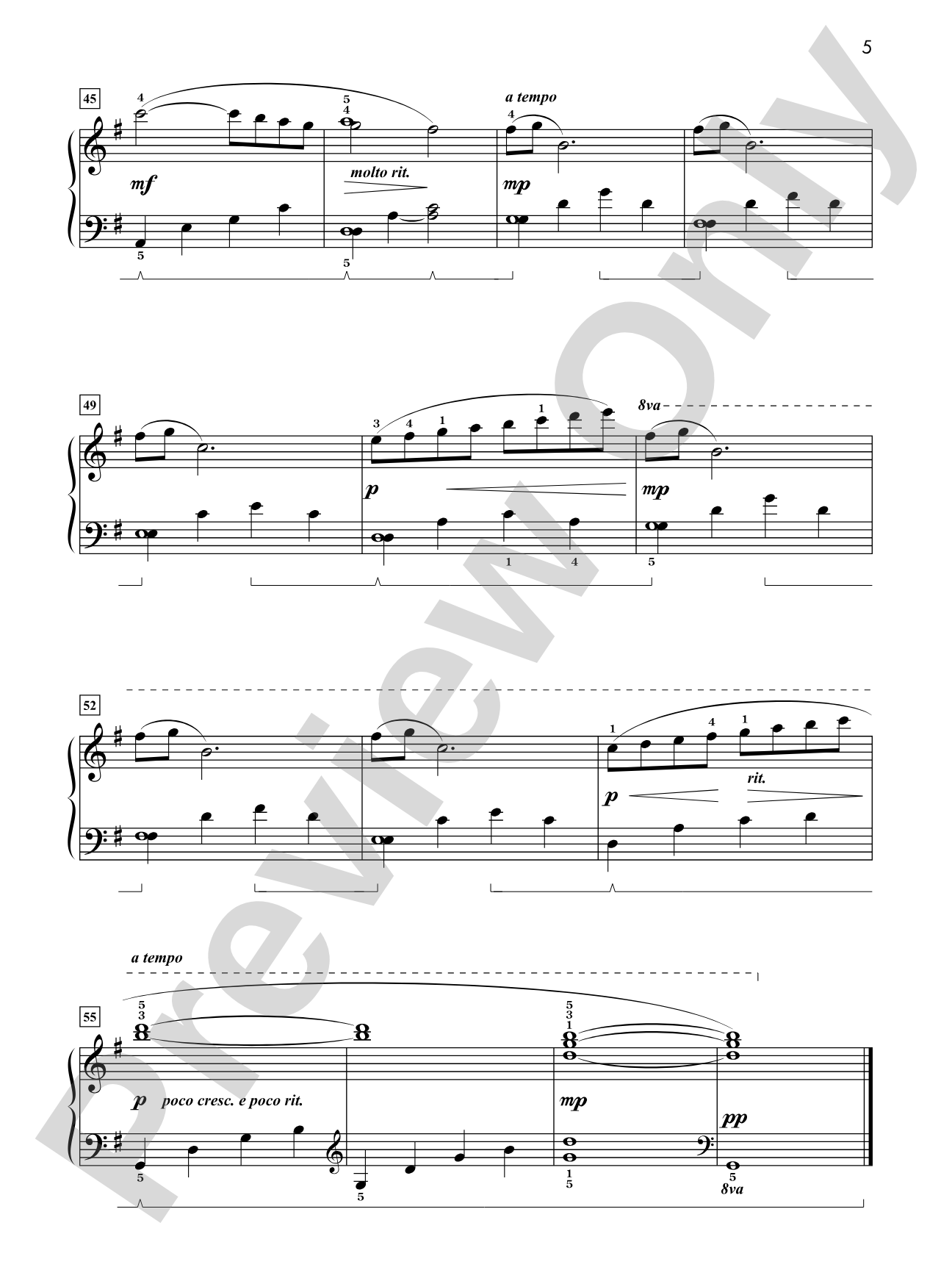 Preludes for Piano, Book 3: 6 Late Intermediate Pieces That Explore and Develop Lyrical Playing: Piano