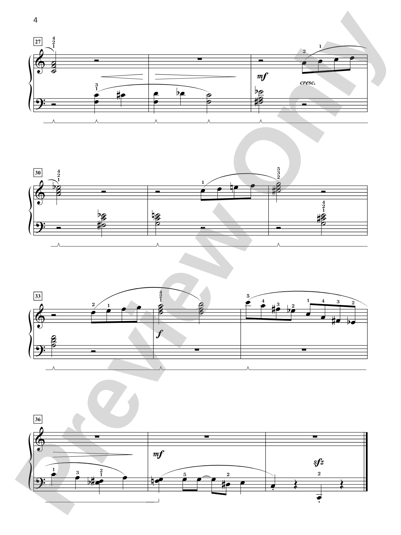 Grand One-Hand Solos for Piano, Book 5: 8 Intermediate Pieces for Right or Left Hand Alone: Piano