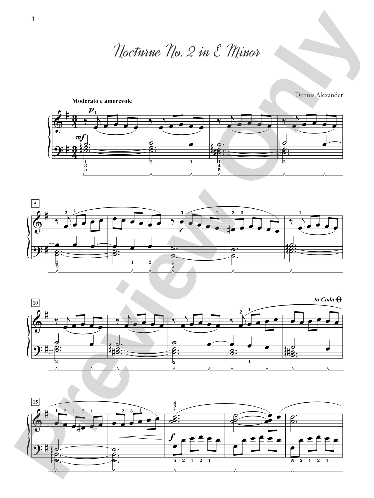 Nocturnes, Book 1: 8 Romantic-Style Solos for Piano: Piano