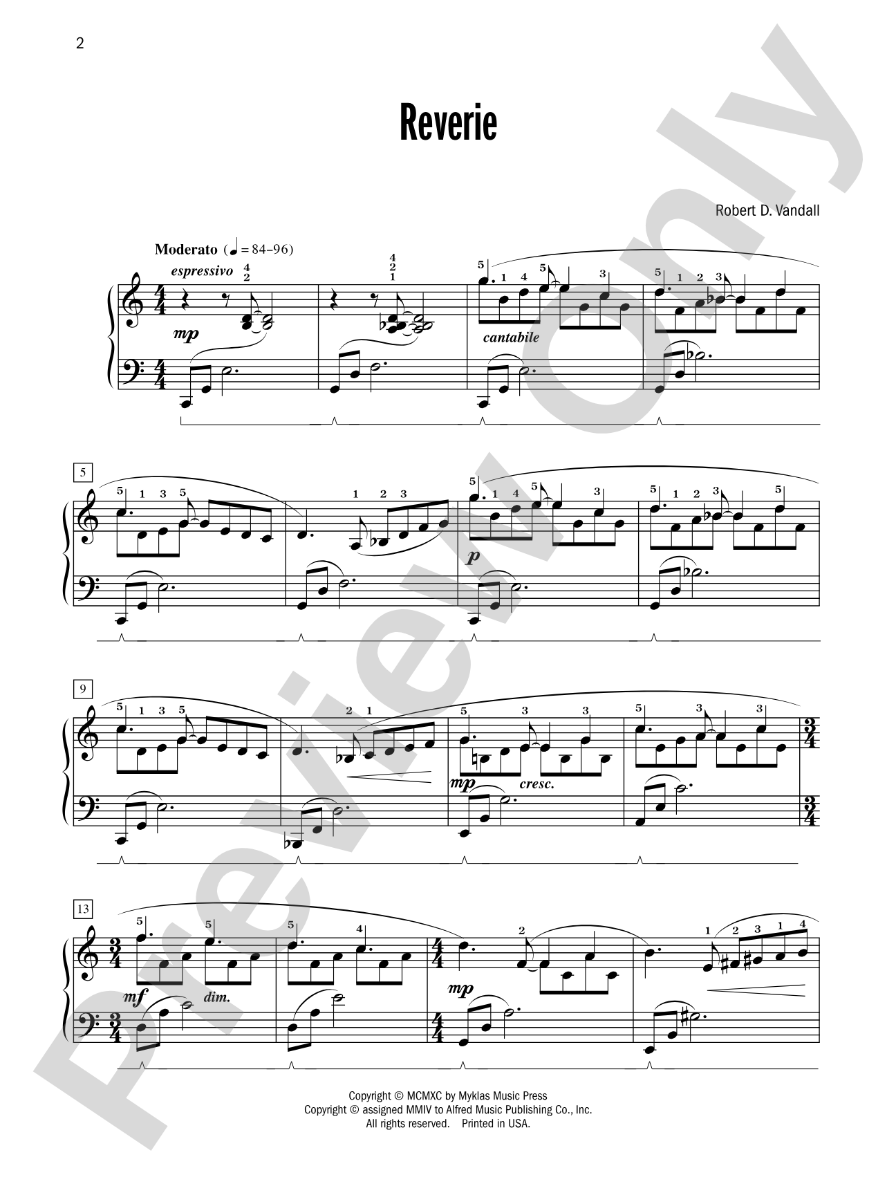 Celebrated Piano Solos, Book 5: Seven Diverse Solos for Intermediate to Late Intermediate Pianists: Piano