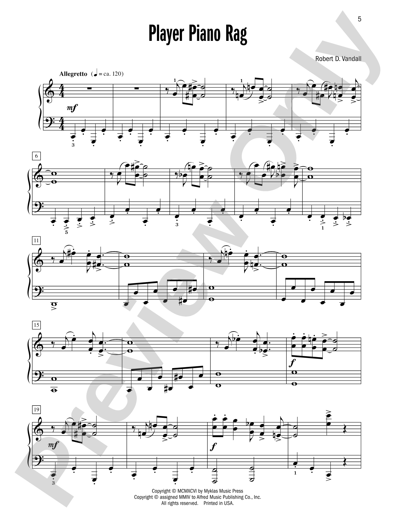 Celebrated Piano Solos, Book 5: Seven Diverse Solos for Intermediate to Late Intermediate Pianists: Piano