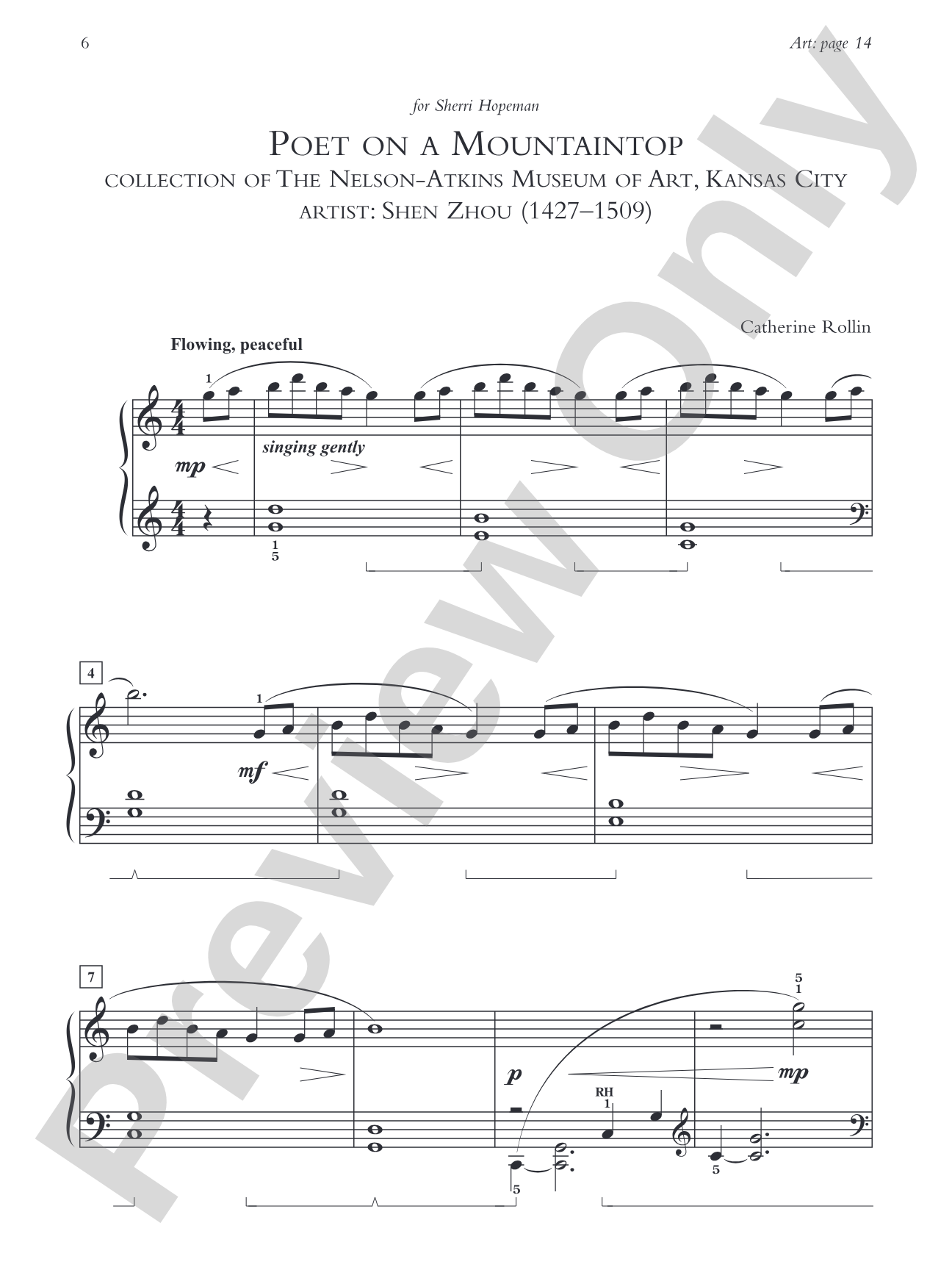 Museum Masterpieces, Book B: 10 Piano Solos Inspired by Great Works of Art: Piano