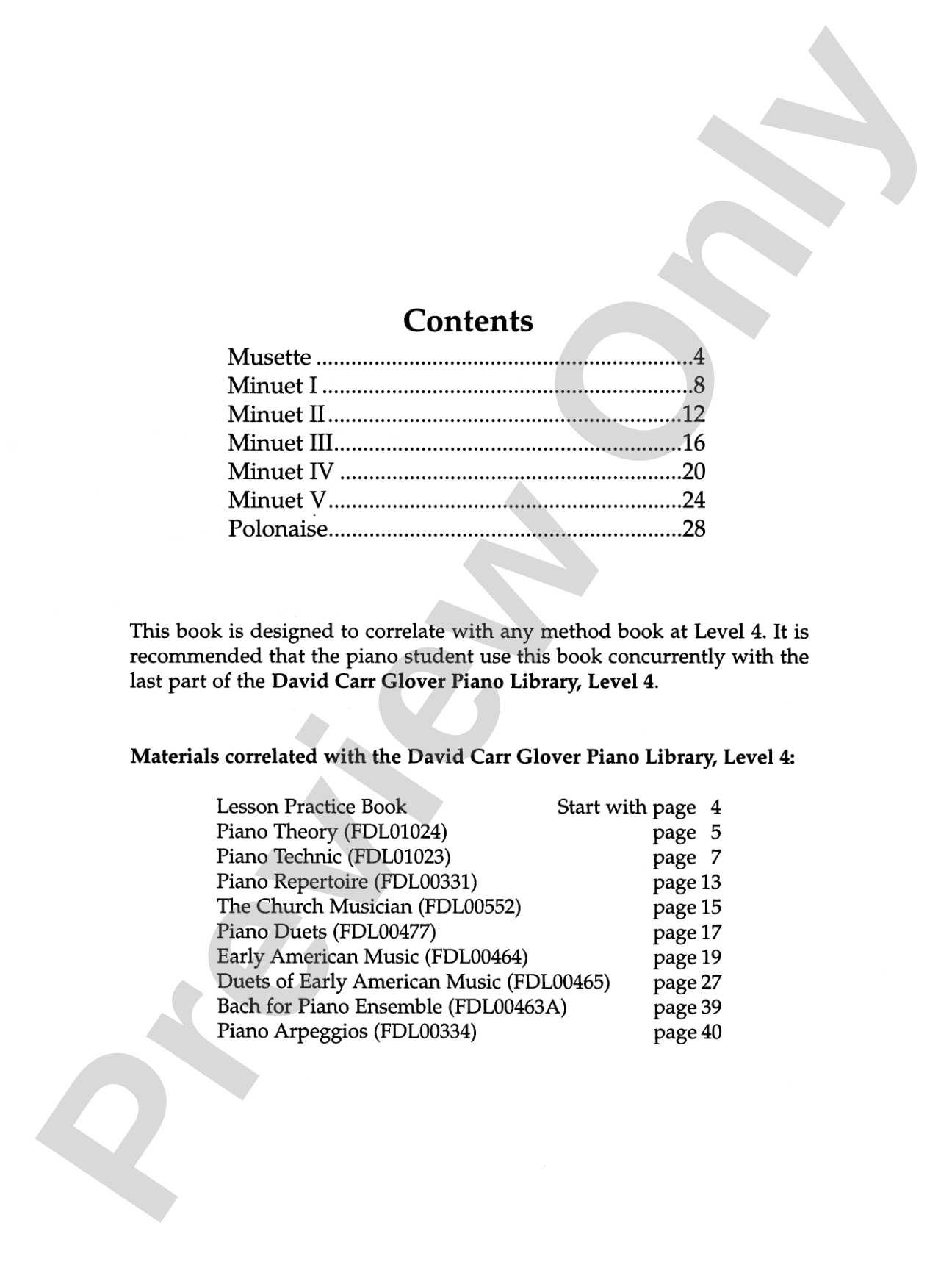 Bach for Piano Ensemble, Level 4 - Piano Quartet (2 Pianos, 8 Hands): Piano