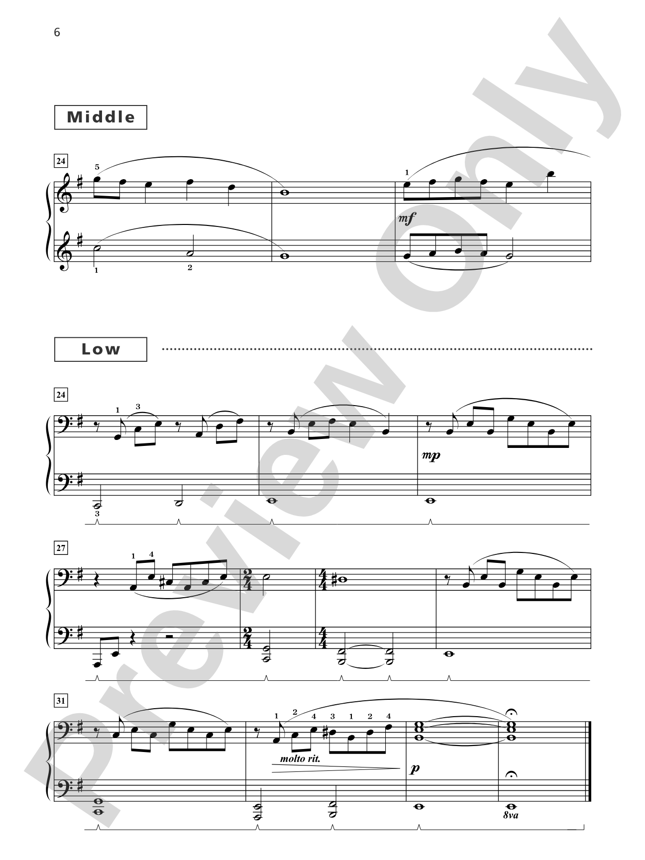 Grand Trios for Piano, Book 5: 4 Intermediate Pieces for One Piano, Six Hands: Piano