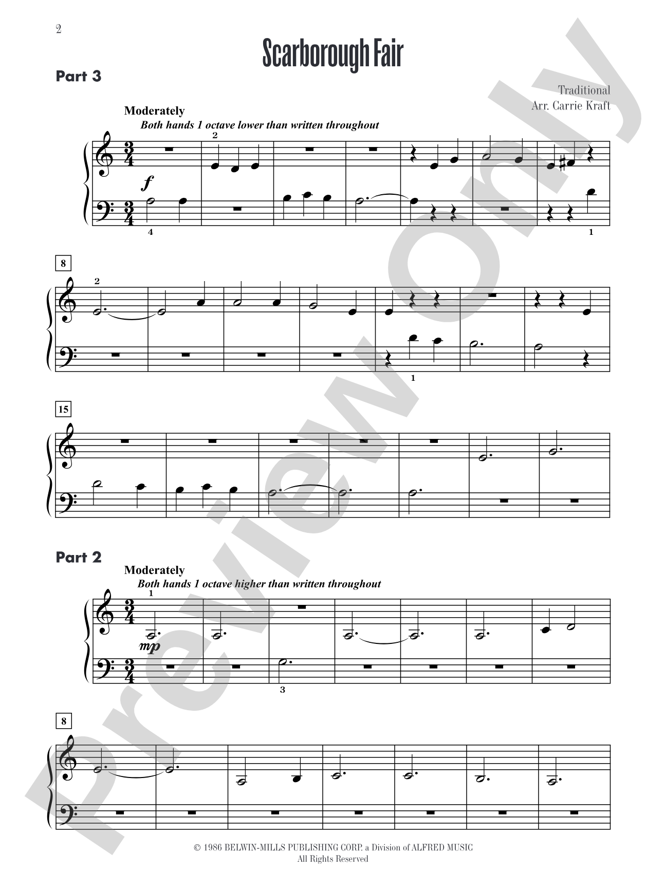 Contest Winners for Three, Book 1: 6 Piano Trios from the Alfred, Belwin, and Myklas Libraries: Piano