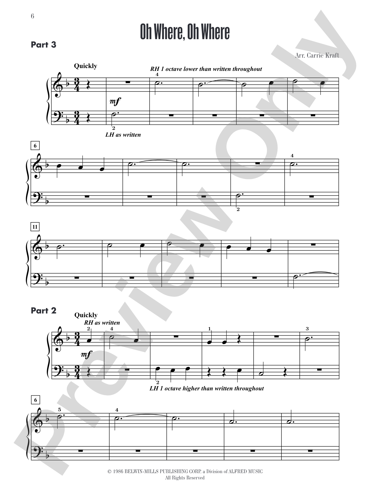 Contest Winners for Three, Book 1: 6 Piano Trios from the Alfred, Belwin, and Myklas Libraries: Piano