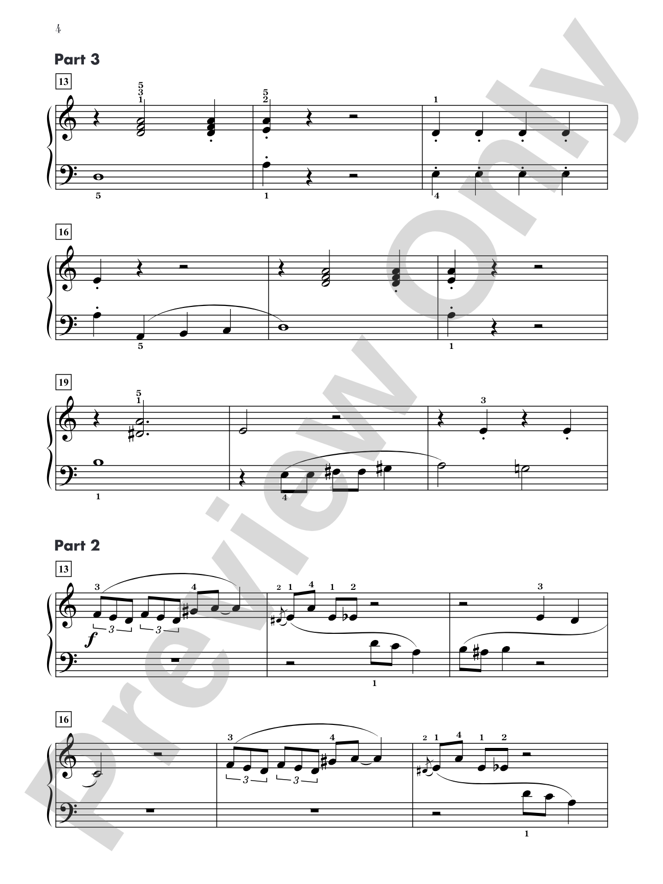 Contest Winners for Three, Book 4: 5 Piano Trios from the Alfred, Belwin, and Myklas Libraries: Piano