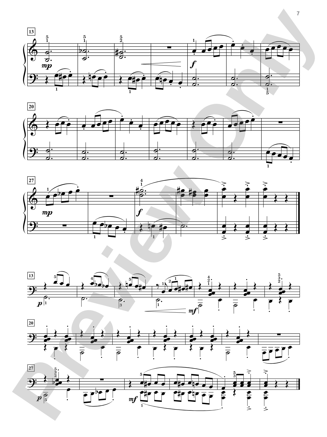 Five-Star Solos, Book 3: 11 Colorful Piano Solos with Optional Duet Accompaniments: Piano