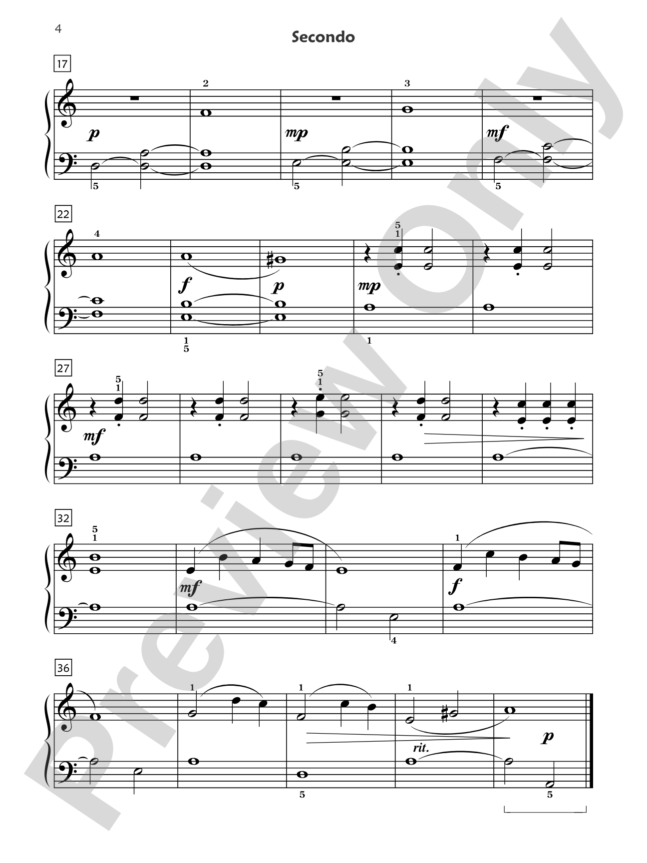 Premier Piano Course, Duet 2B: Piano Duets & Four Hands