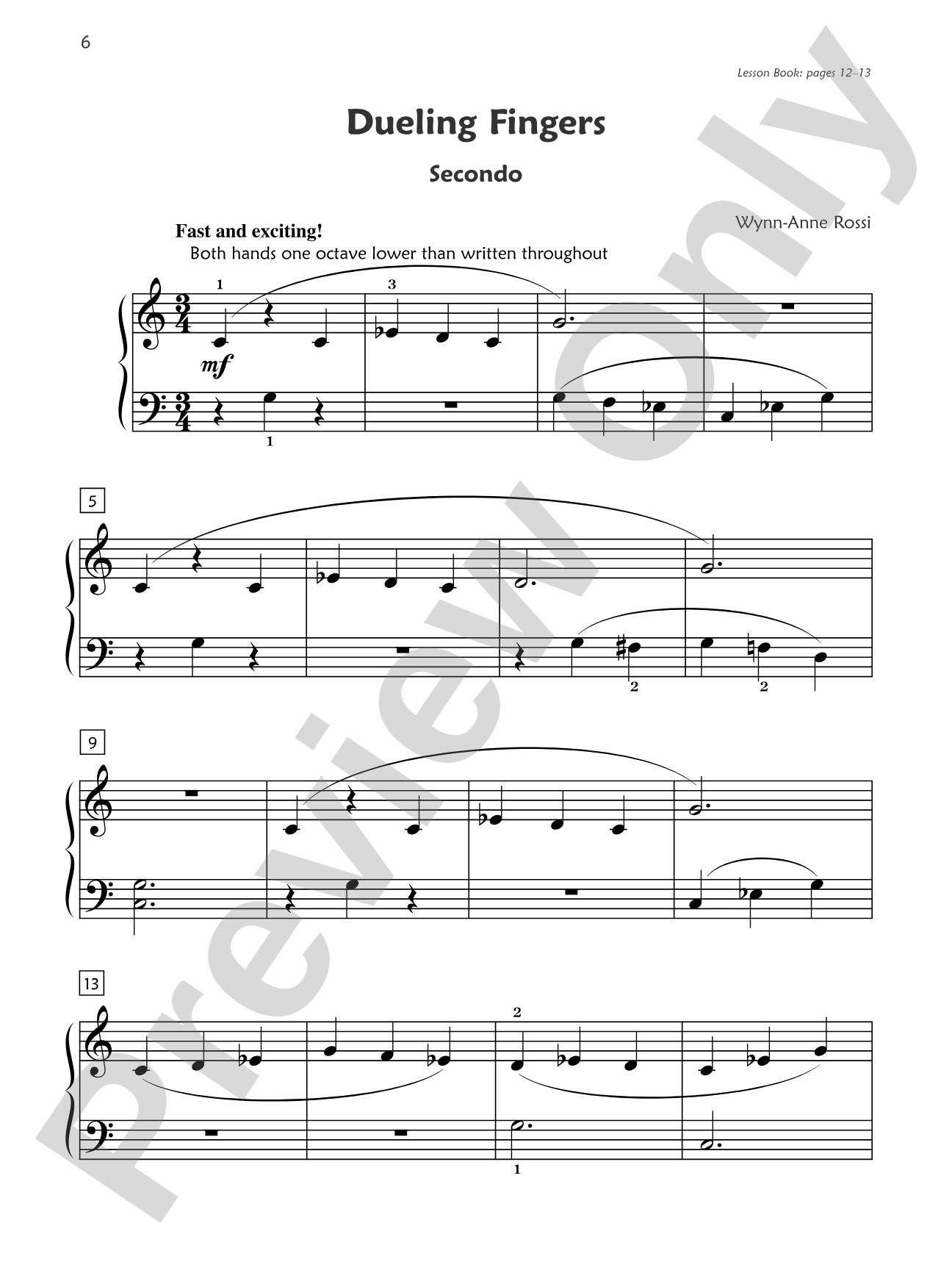 Premier Piano Course, Duet 2B: Piano Duets & Four Hands