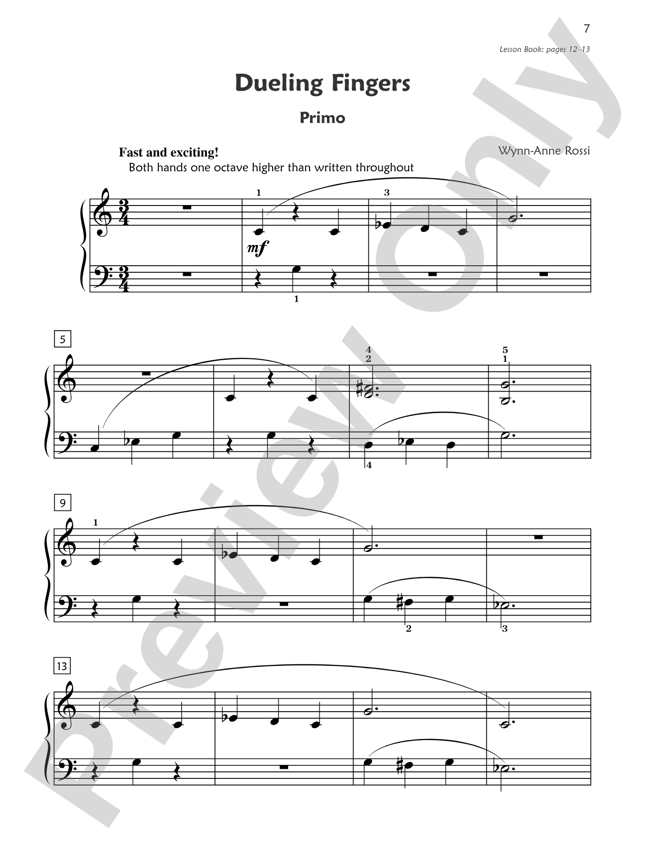 Premier Piano Course, Duet 2B: Piano Duets & Four Hands