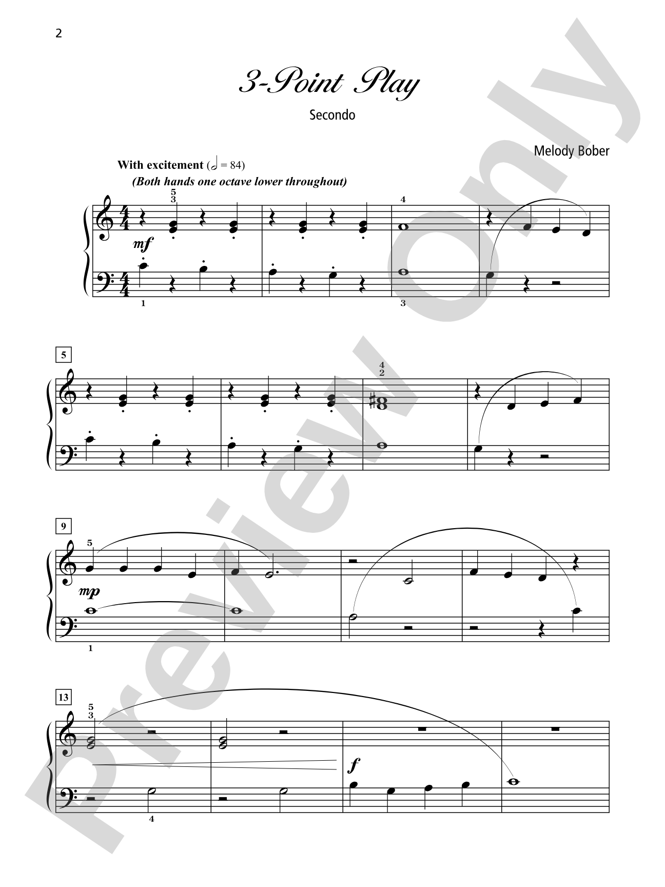 Grand Duets for Piano, Book 2: 8 Elementary Pieces for One Piano, Four Hands: Piano Duets & Four Hands