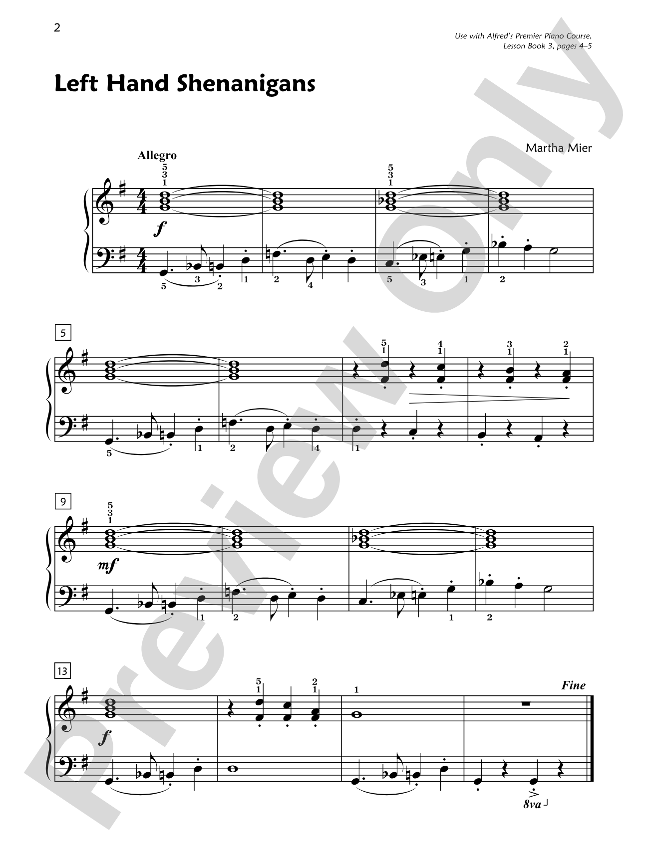 Premier Piano Course, Jazz, Rags & Blues 3: Piano