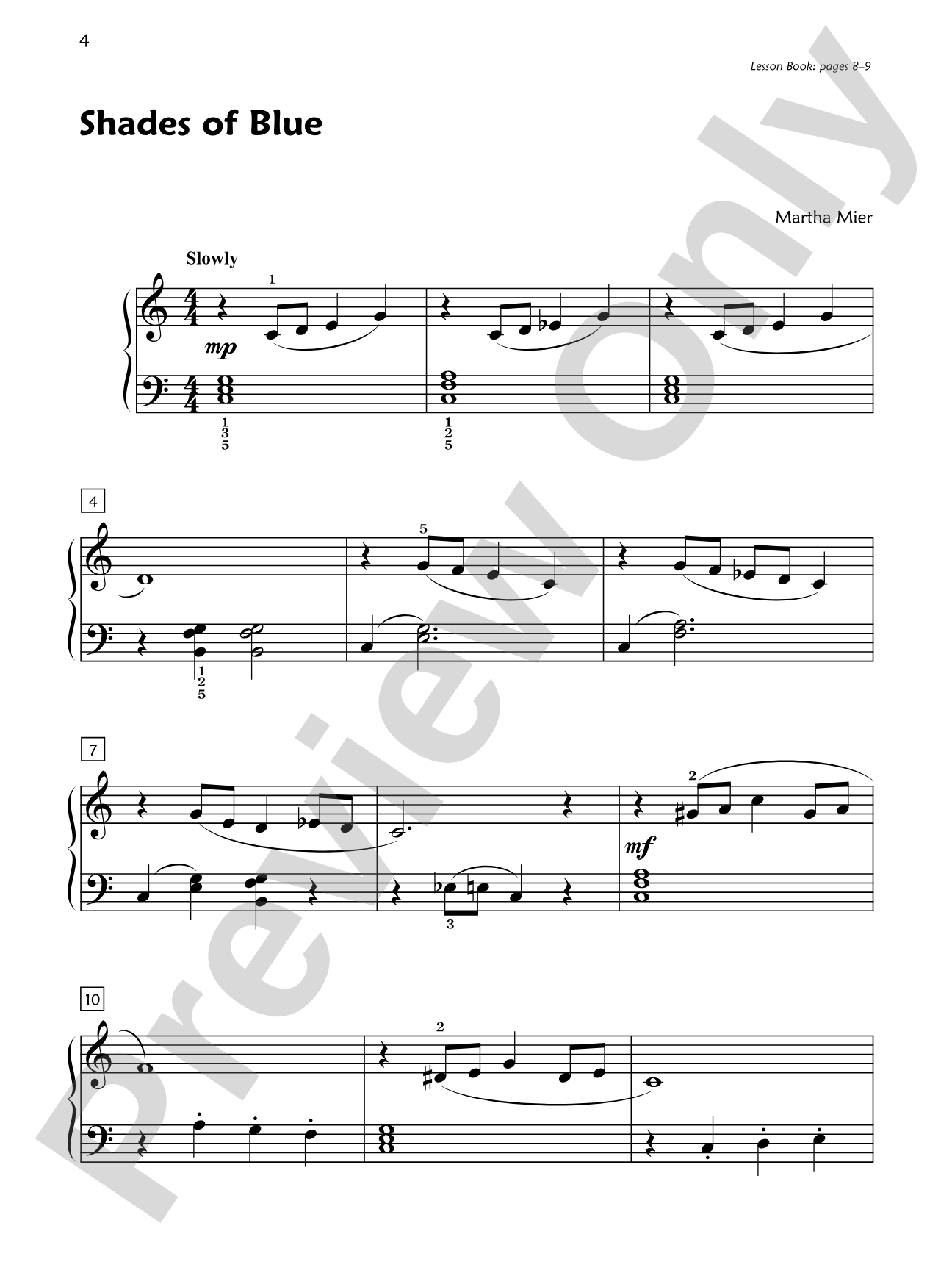 Premier Piano Course, Jazz, Rags & Blues 3: Piano