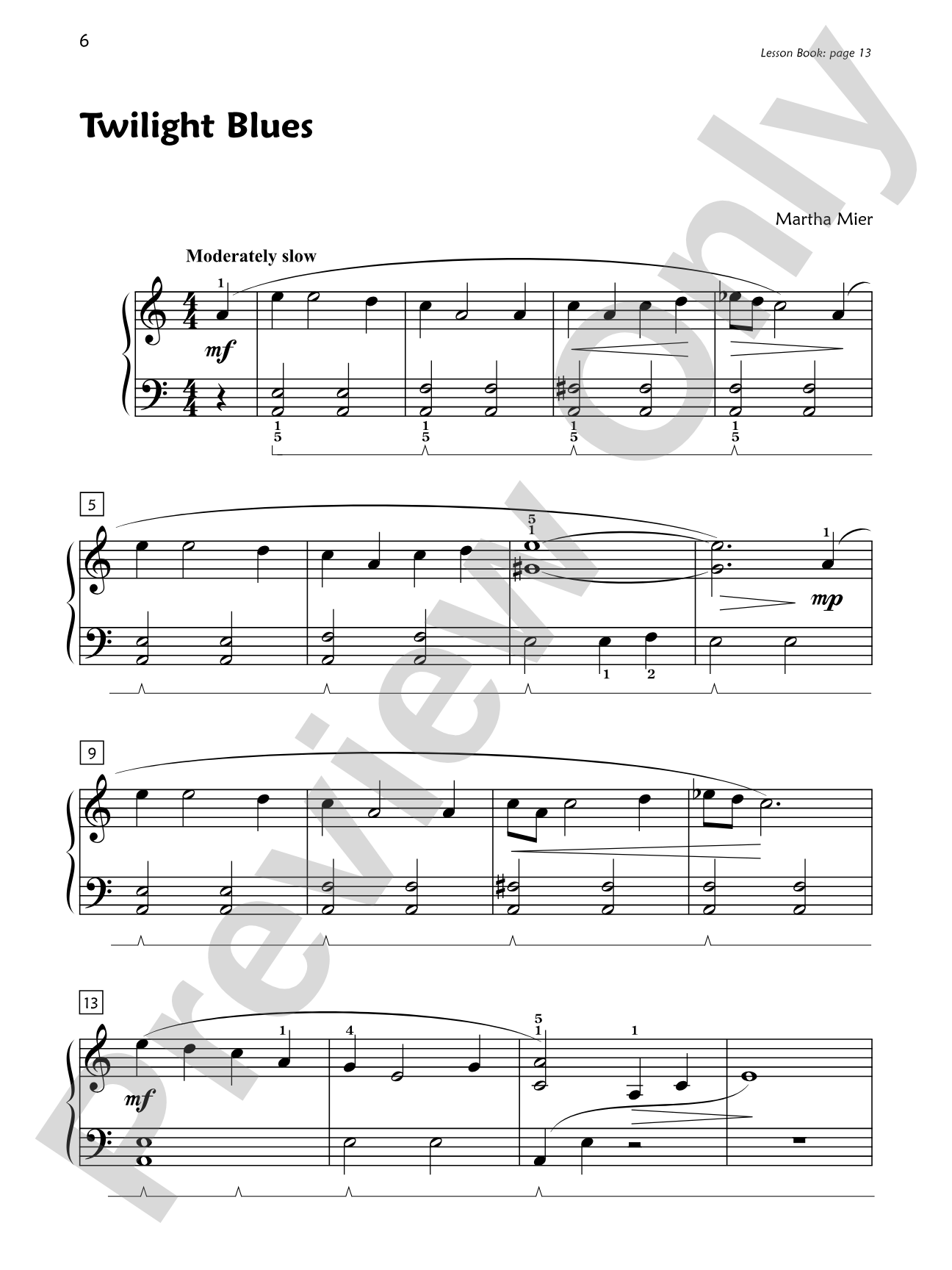 Premier Piano Course, Jazz, Rags & Blues 3: Piano