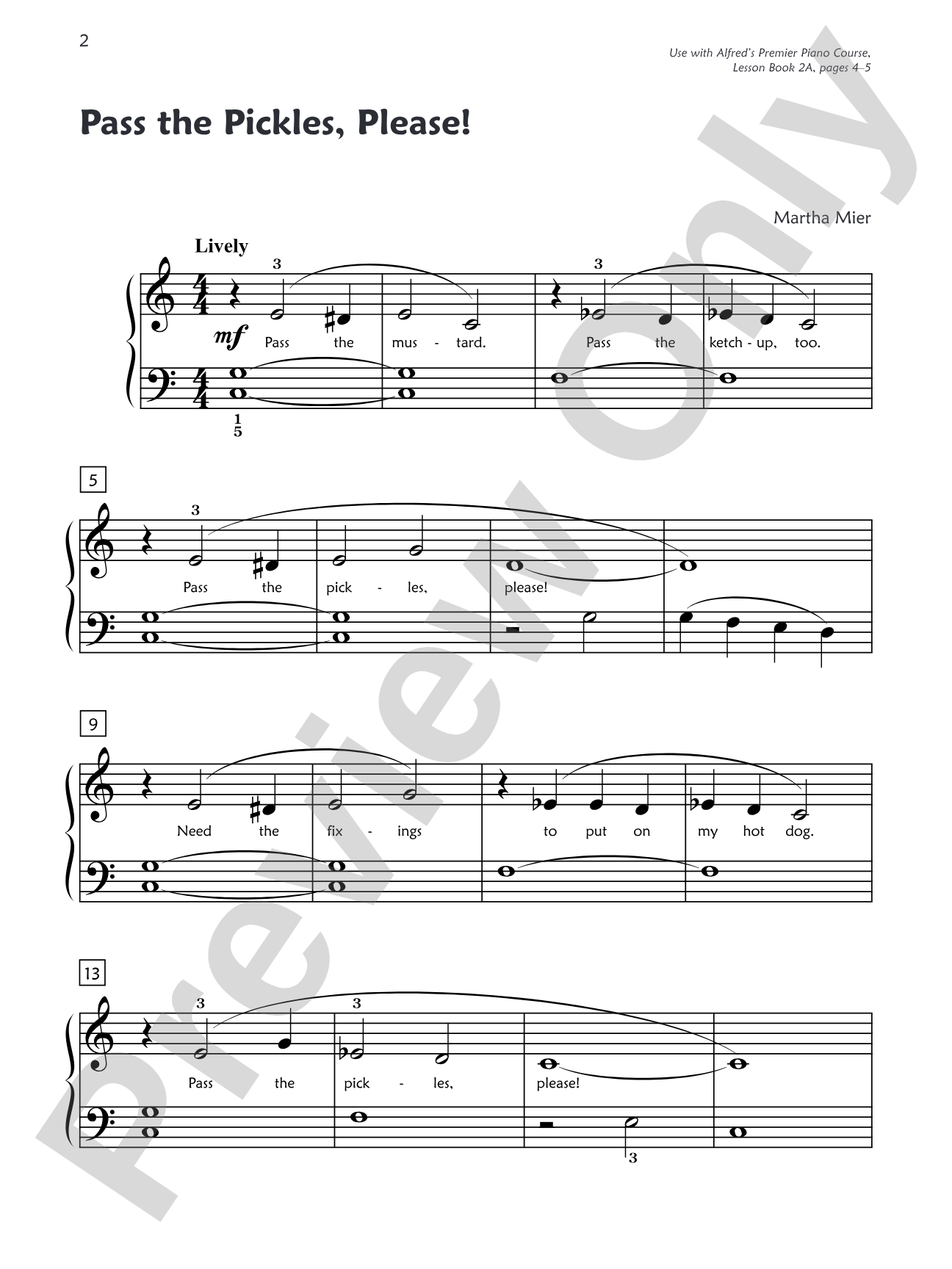 Premier Piano Course, Jazz, Rags & Blues 2A: Piano