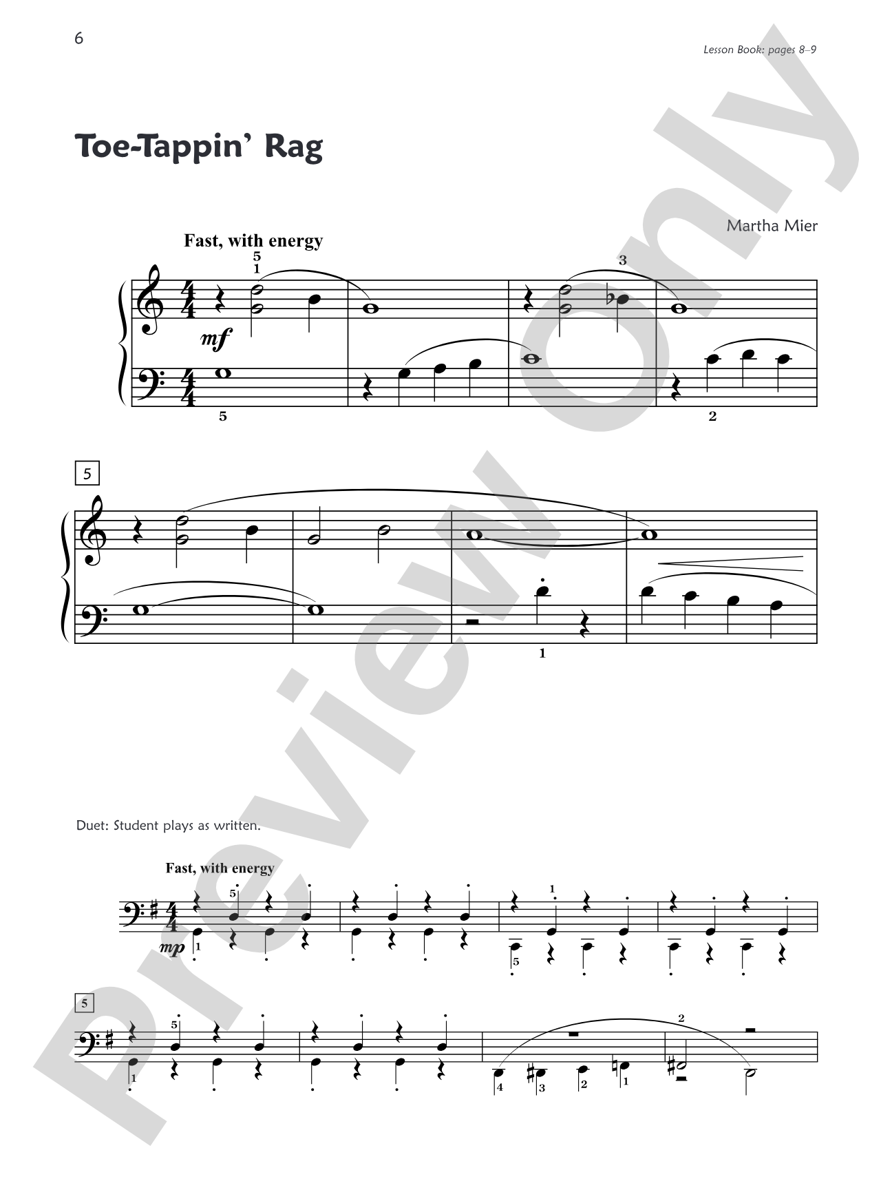 Premier Piano Course, Jazz, Rags & Blues 2A: Piano