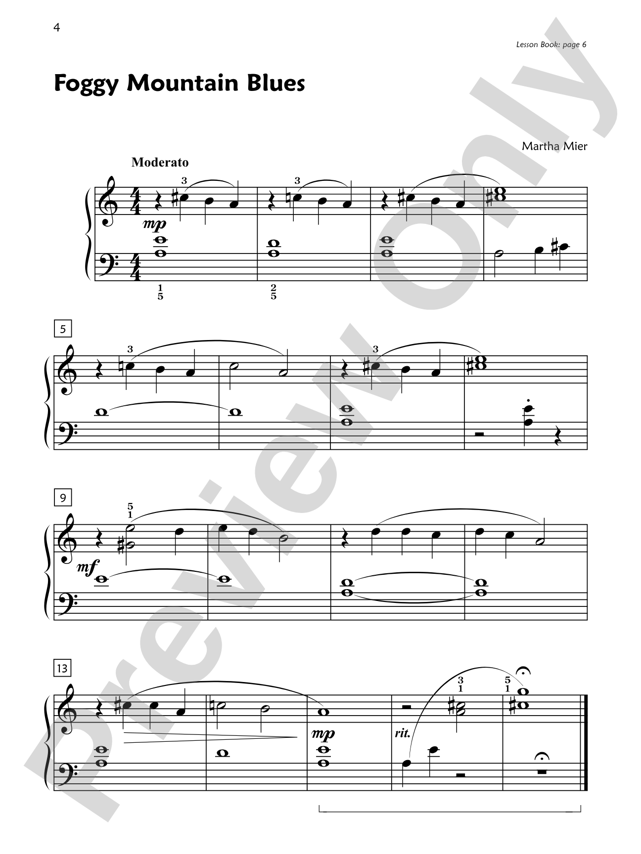 Premier Piano Course, Jazz, Rags & Blues 2B: Piano