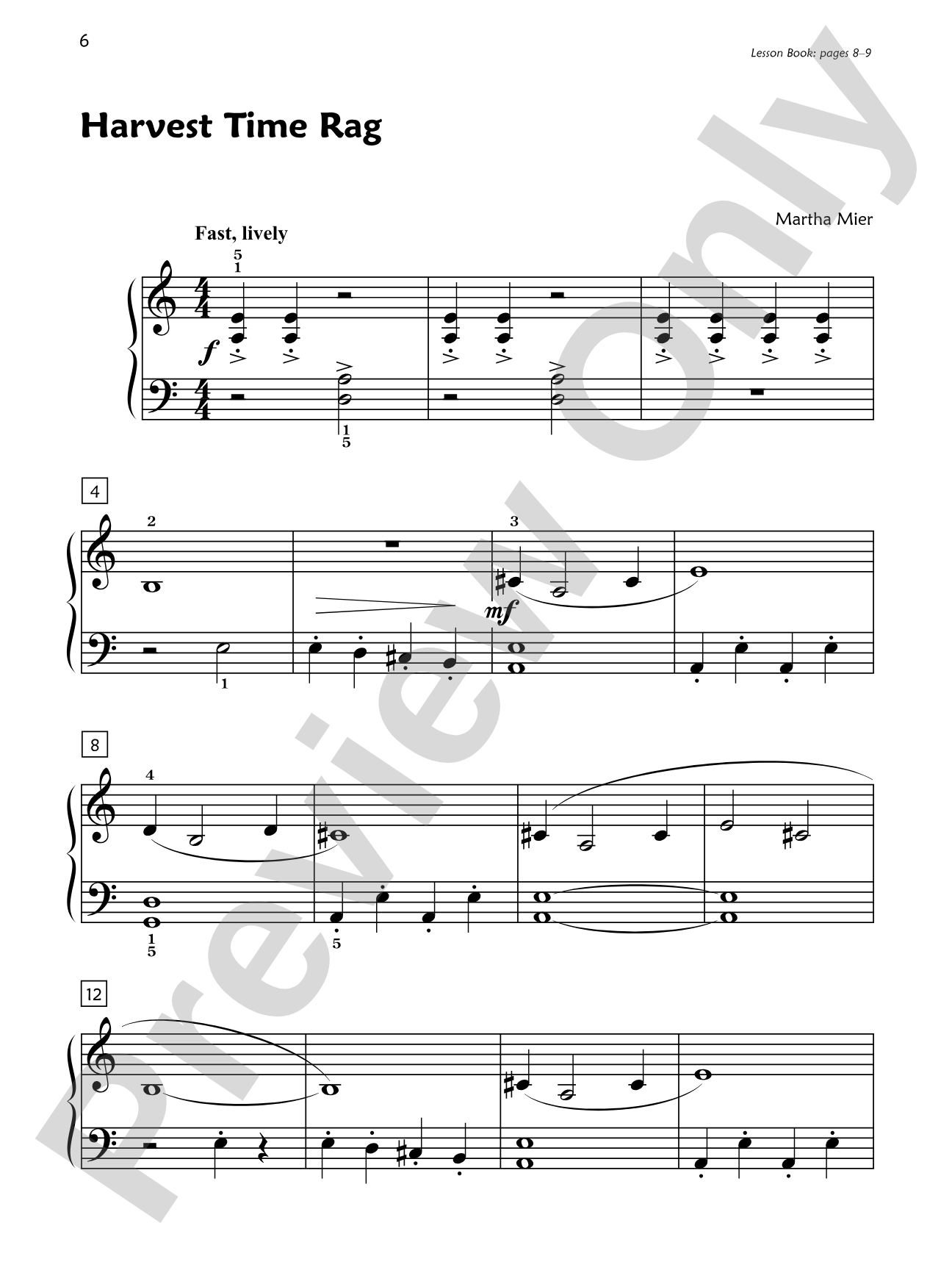 Premier Piano Course, Jazz, Rags & Blues 2B: Piano