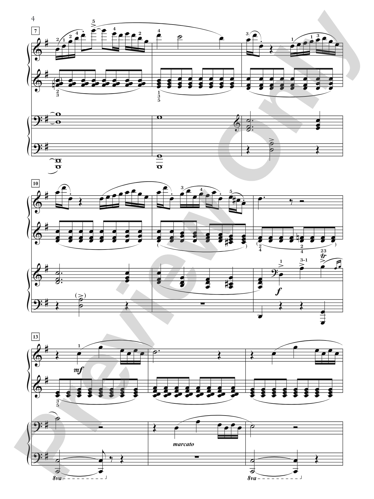 Chaminade: Le matin and Le soir (Morning and Evening), Opus 79 - Piano Duo (2 Pianos, 4 Hands): Piano Duets & Four Hands