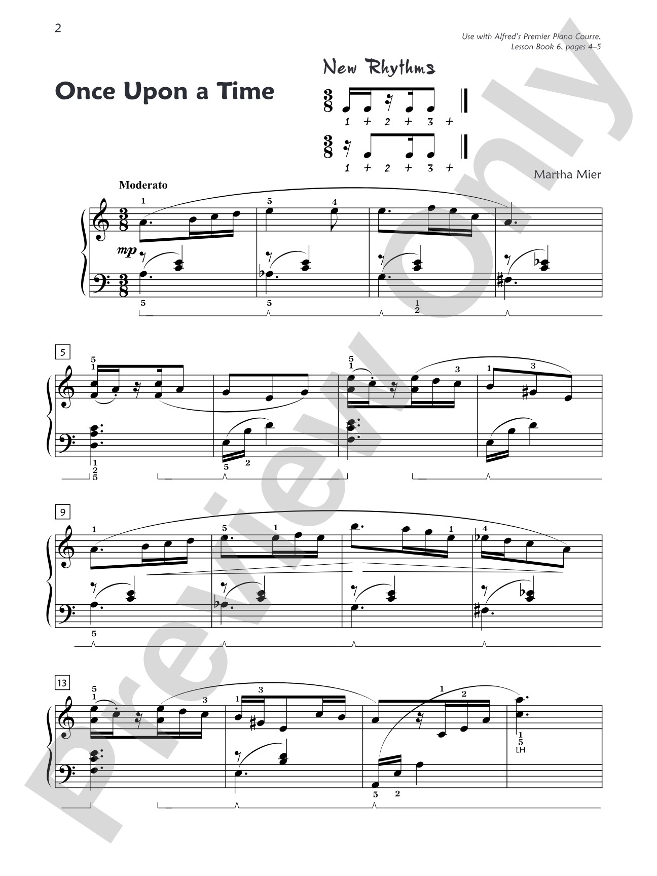 Premier Piano Course, Jazz, Rags & Blues 6: Piano