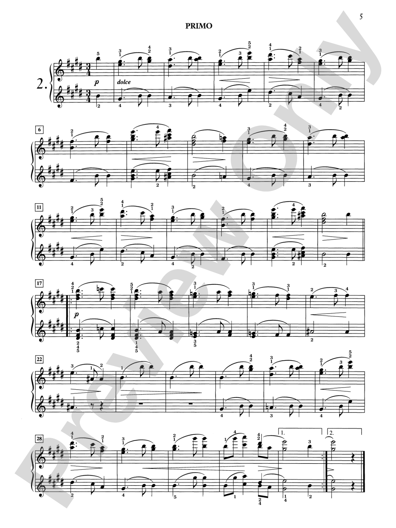 Brahms: Waltzes, Opus 39 - Piano Duet (1 Piano, 4 Hands): Piano Duets & Four Hands