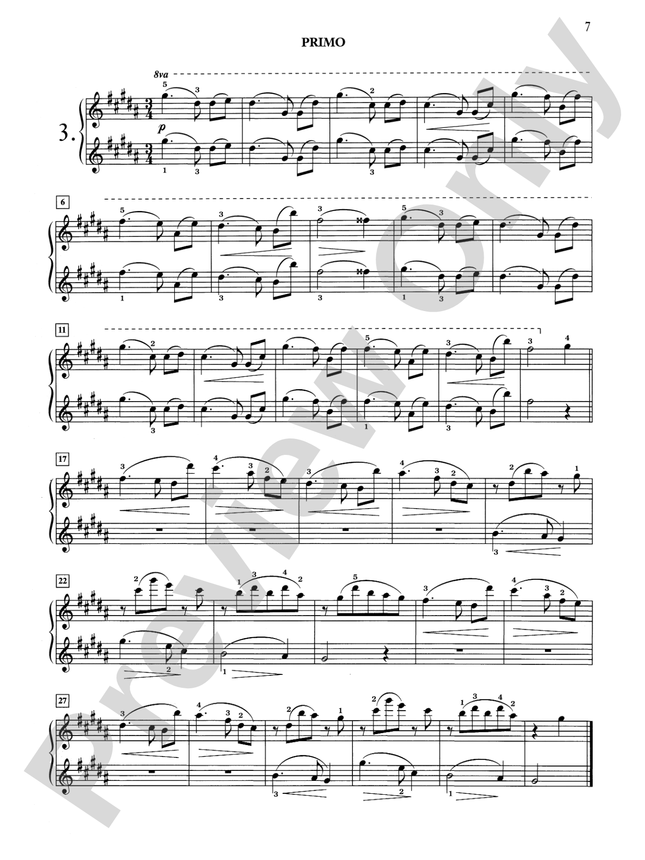 Brahms: Waltzes, Opus 39 - Piano Duet (1 Piano, 4 Hands): Piano Duets & Four Hands