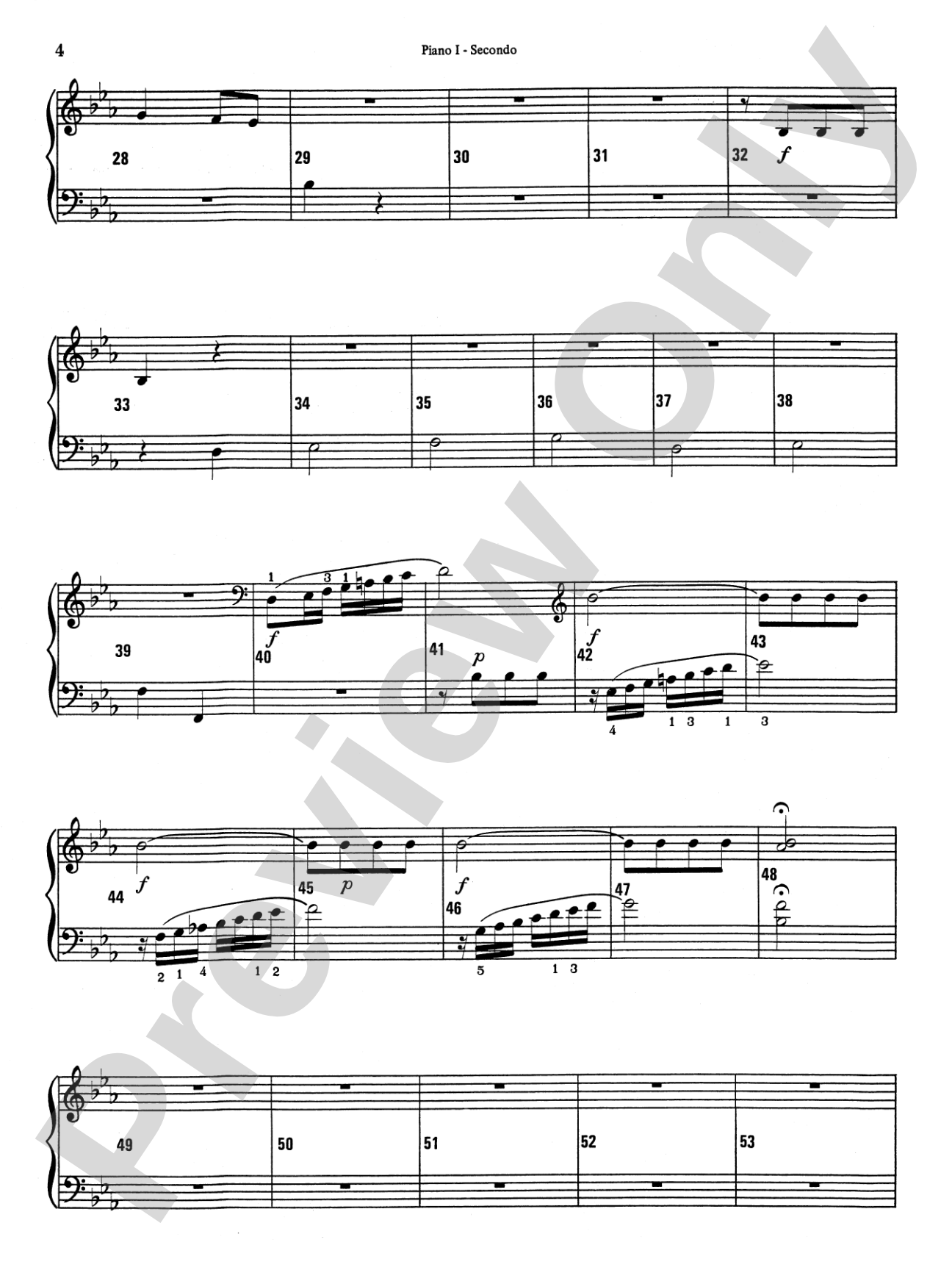 Wind Serenade - Piano Quartet (2 Pianos, 8 Hands): Piano