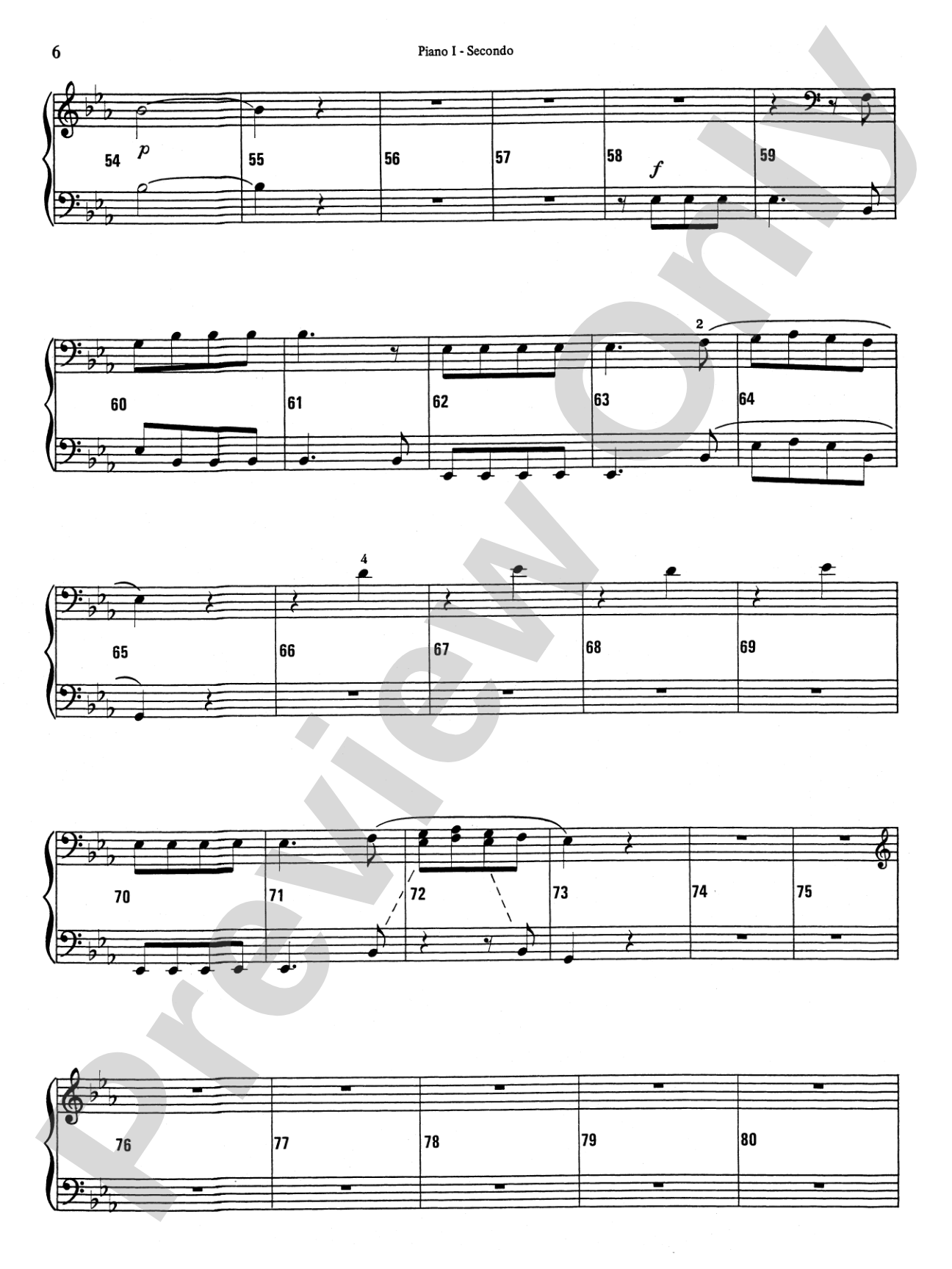 Wind Serenade - Piano Quartet (2 Pianos, 8 Hands): Piano