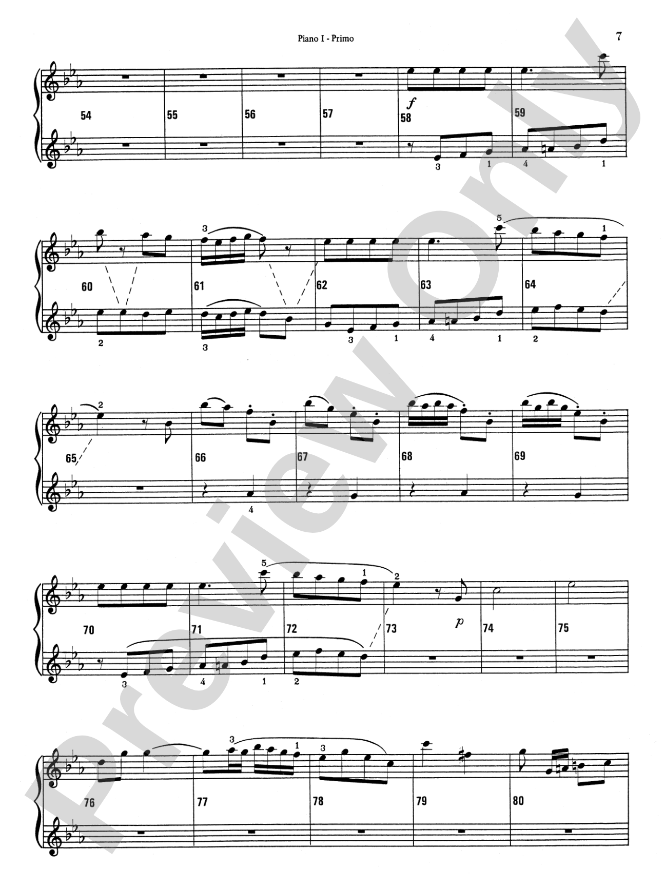 Wind Serenade - Piano Quartet (2 Pianos, 8 Hands): Piano
