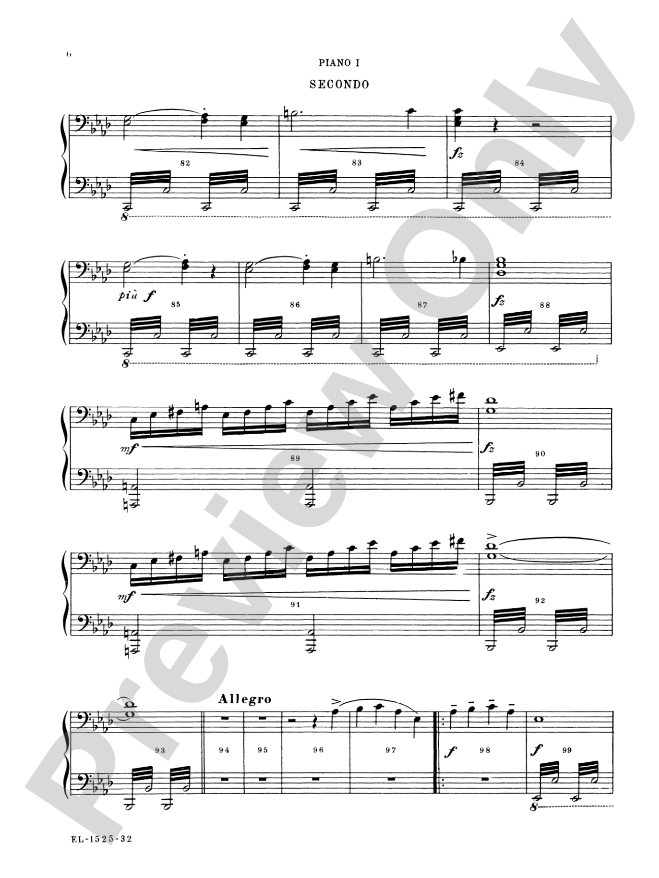 Finlandia - Piano Quartet (2 Pianos, 8 Hands): Piano