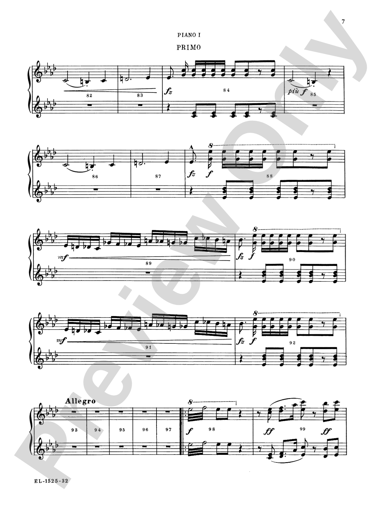 Finlandia - Piano Quartet (2 Pianos, 8 Hands): Piano