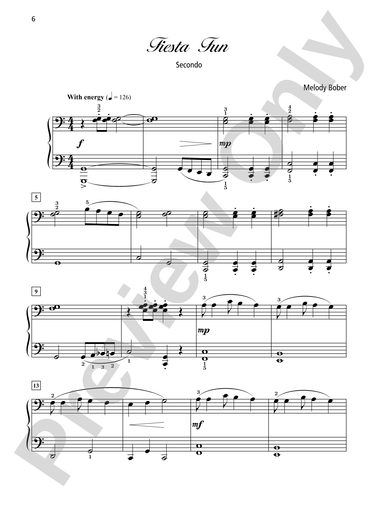 Grand Duets for Piano, Book 4: 6 Early Intermediate Pieces for One Piano, Four Hands: Piano Duets & Four Hands