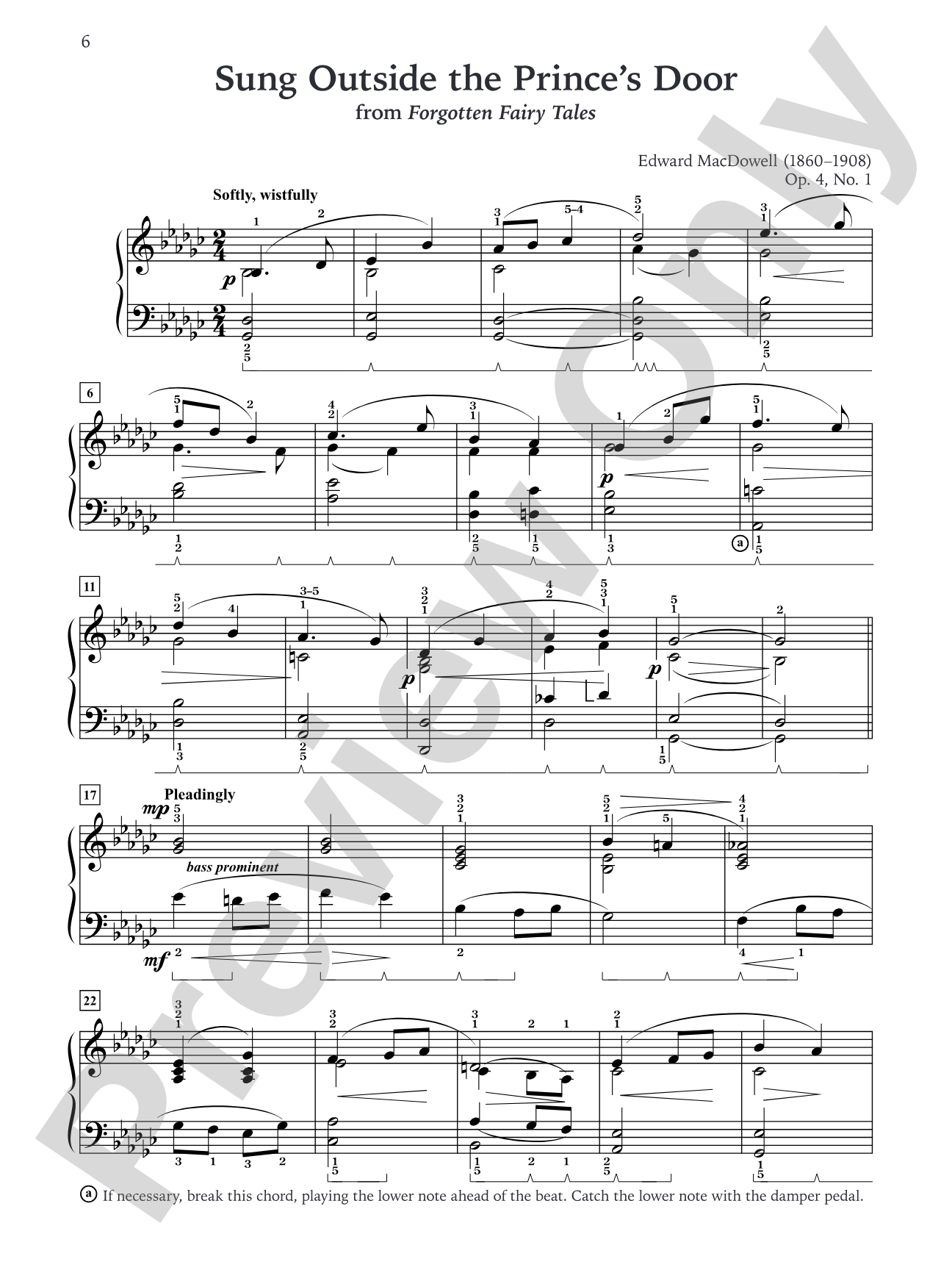 Classics for the Advancing Pianist: Edward MacDowell, Book 2: Late Intermediate to Early Advanced Repertoire: Piano