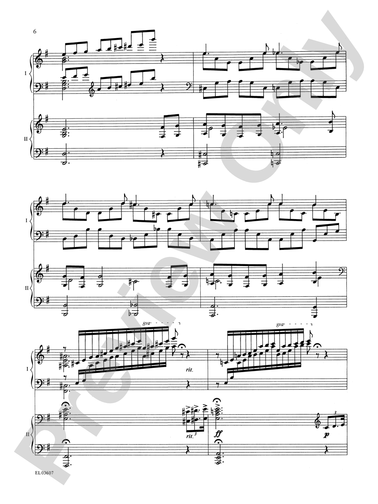 Russian Rhapsody - Piano Duo (2 Pianos, 4 Hands): Piano Duets & Four Hands