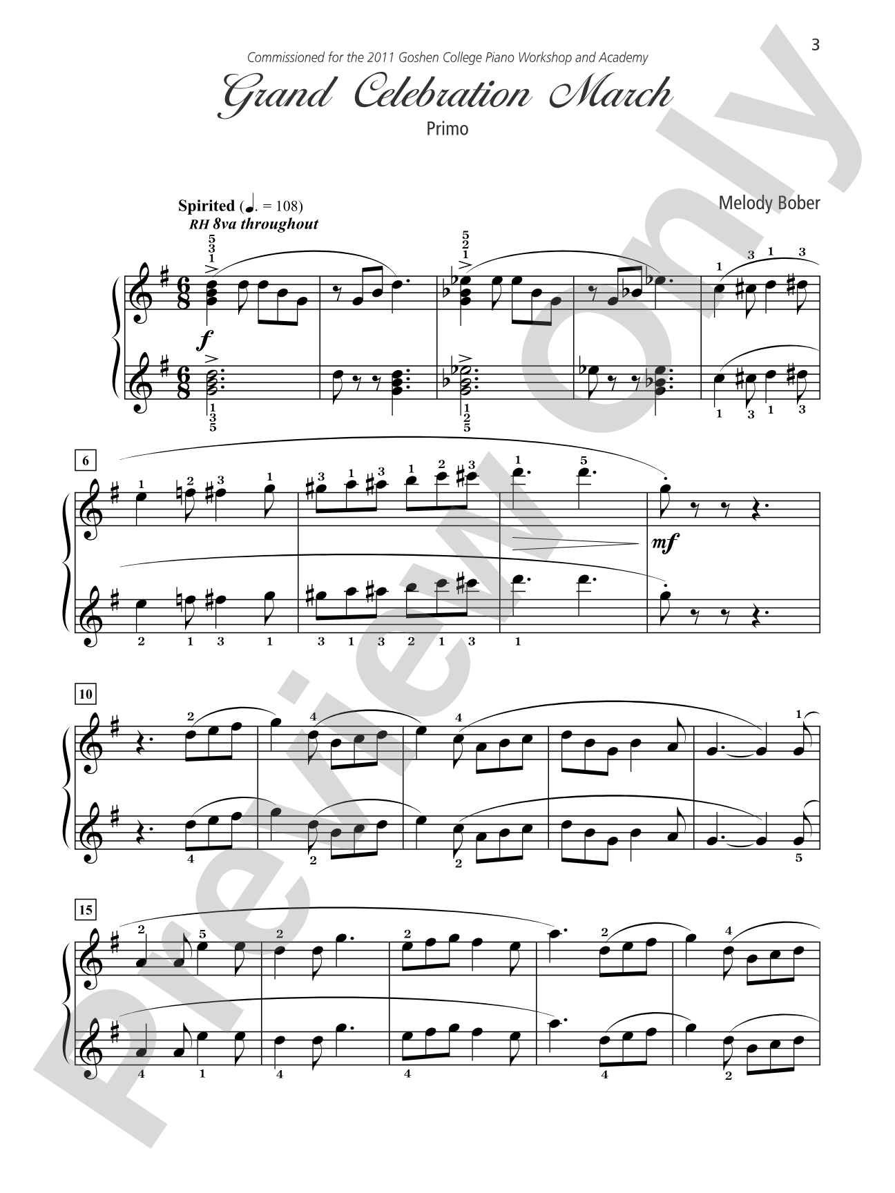 Grand Duets for Piano, Book 6: 5 Late Intermediate Pieces for One Piano, Four Hands: Piano Duets & Four Hands