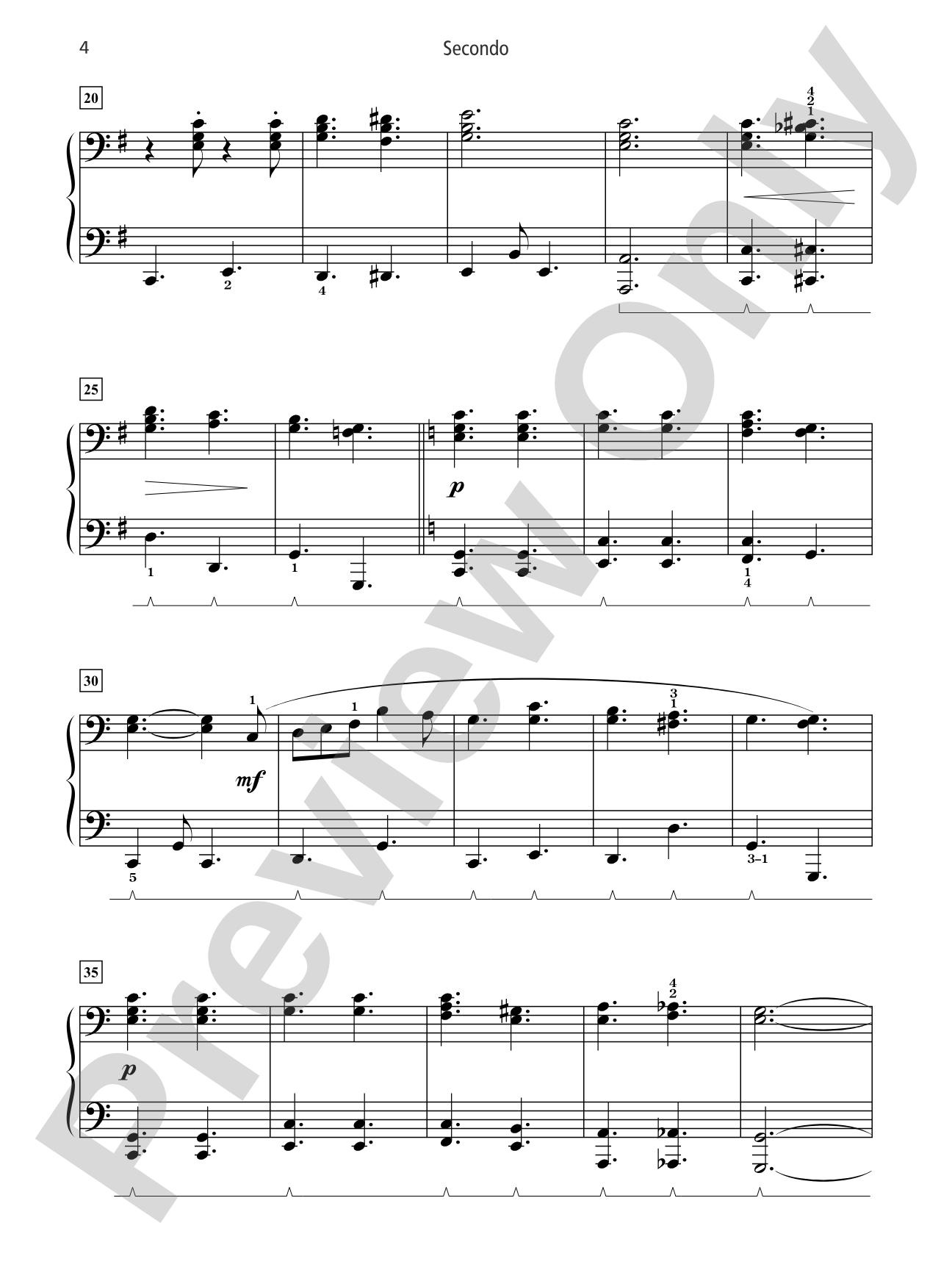 Grand Duets for Piano, Book 6: 5 Late Intermediate Pieces for One Piano, Four Hands: Piano Duets & Four Hands