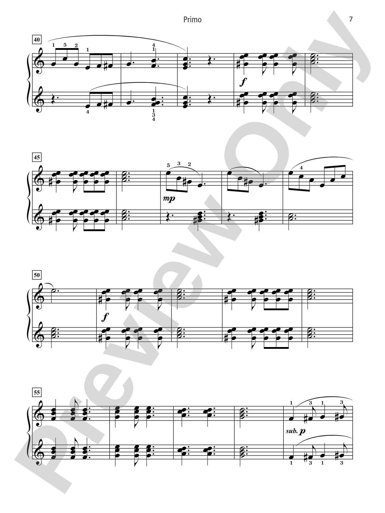 Grand Duets for Piano, Book 6: 5 Late Intermediate Pieces for One Piano, Four Hands: Piano Duets & Four Hands