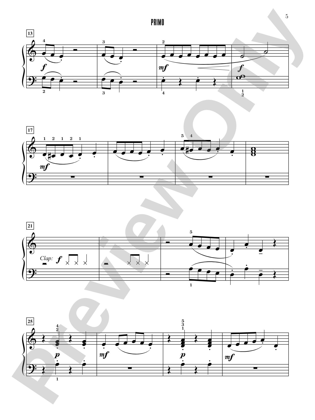 Contest Winners for Two, Book 2: 7 Original Piano Duets from the Alfred, Belwin, and Myklas Libraries: Piano Duets & Four Hands