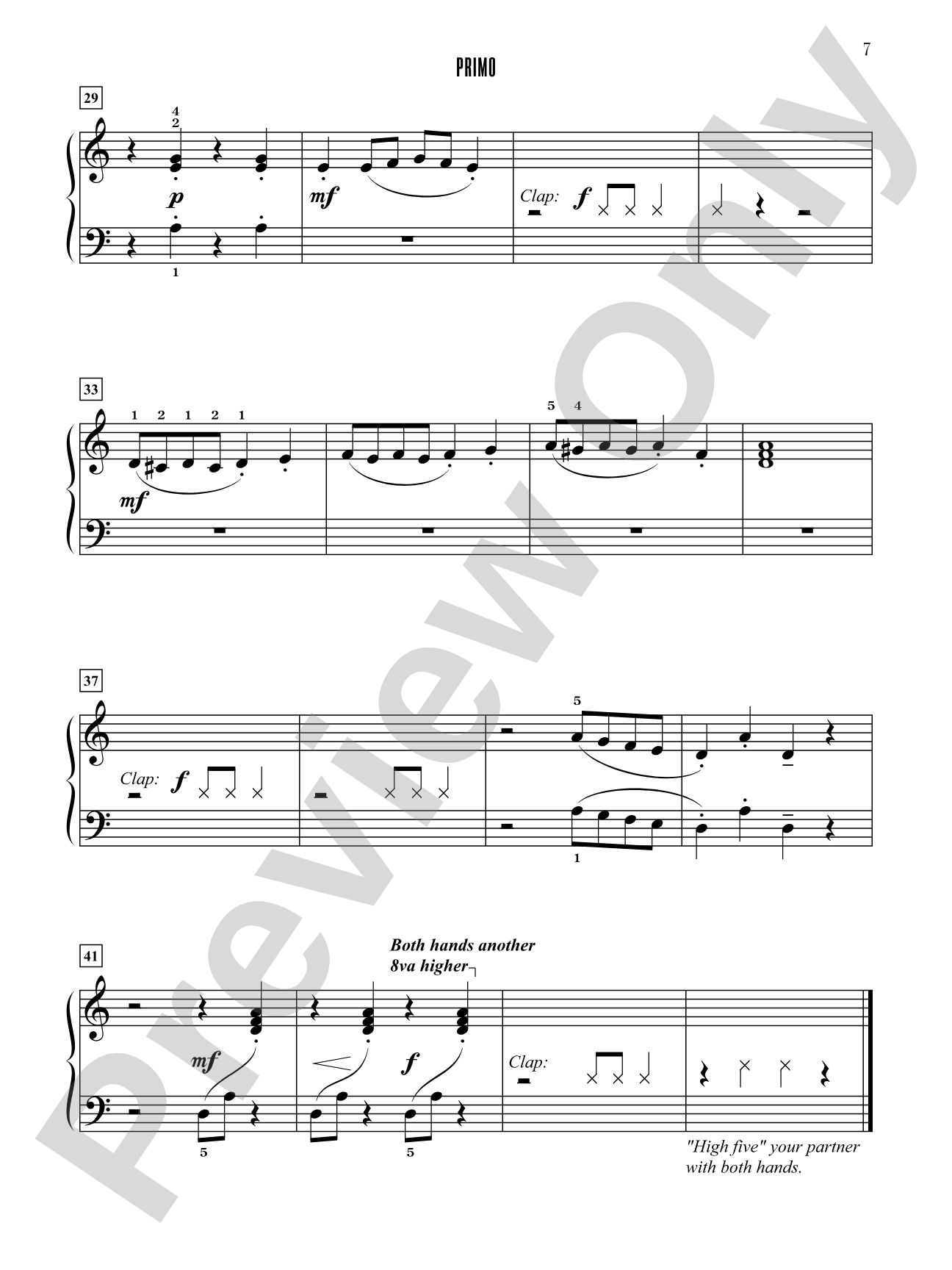 Contest Winners for Two, Book 2: 7 Original Piano Duets from the Alfred, Belwin, and Myklas Libraries: Piano Duets & Four Hands