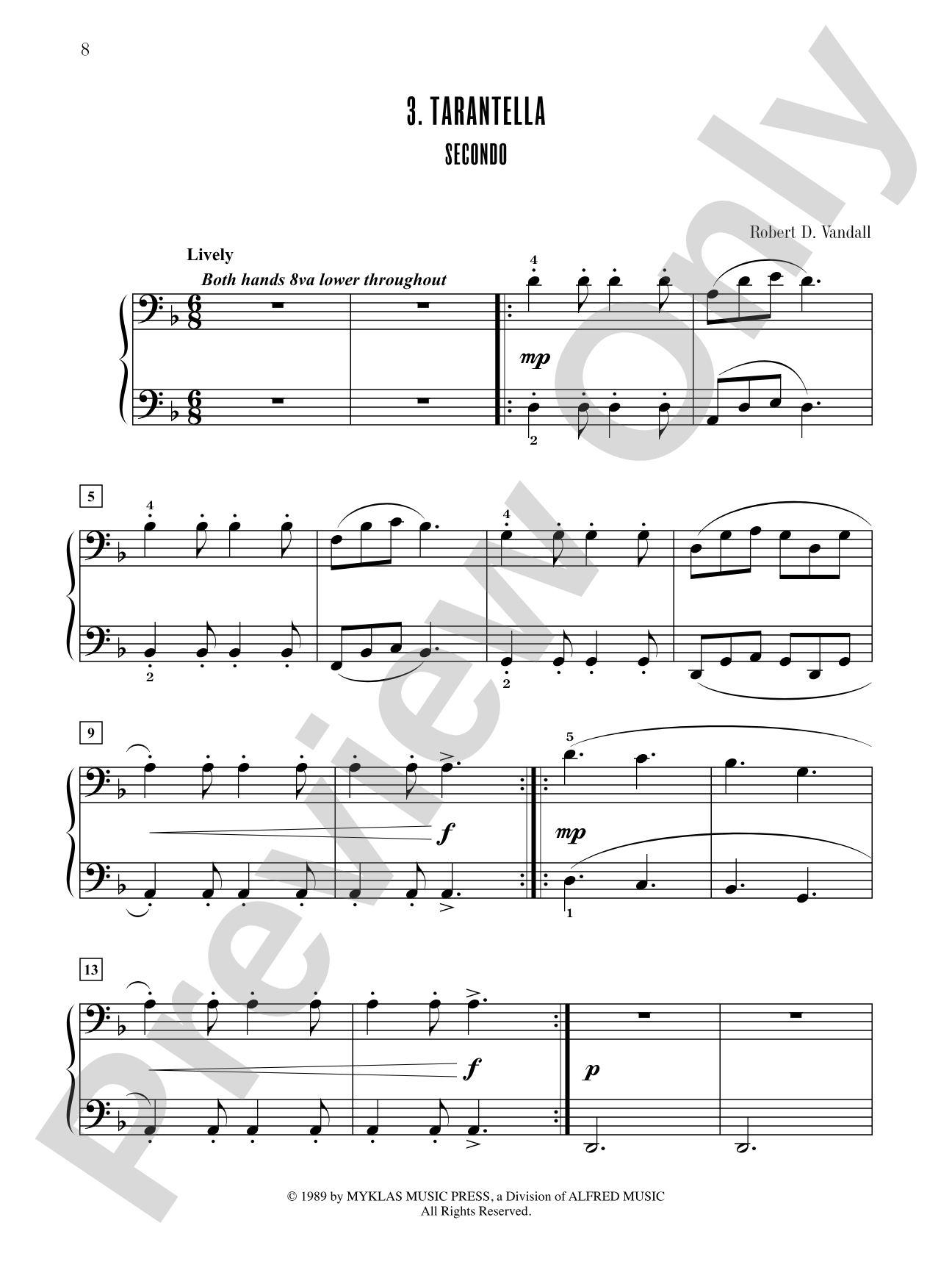 Contest Winners for Two, Book 3: 9 Original Piano Duets from the Alfred, Belwin, and Myklas Libraries: Piano Duets & Four Hands