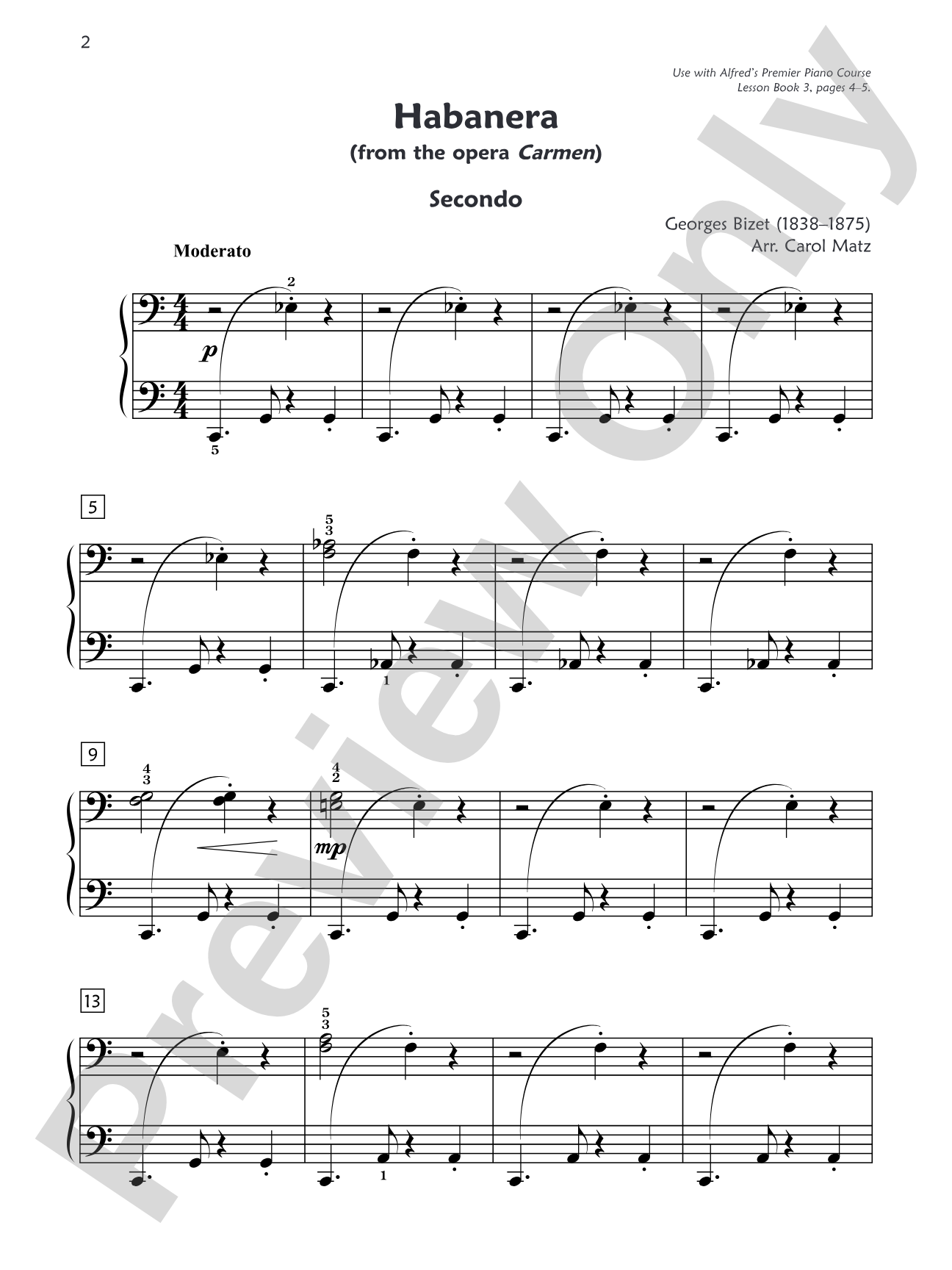 Premier Piano Course, Duet 3: Piano Duets & Four Hands