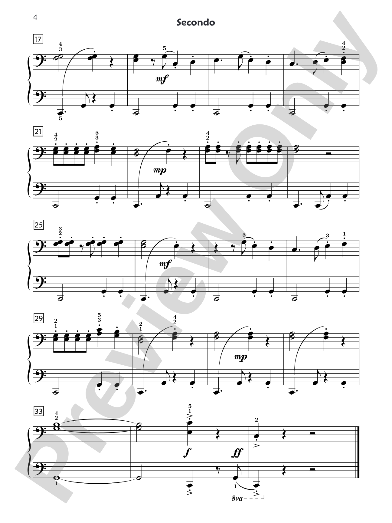 Premier Piano Course, Duet 3: Piano Duets & Four Hands