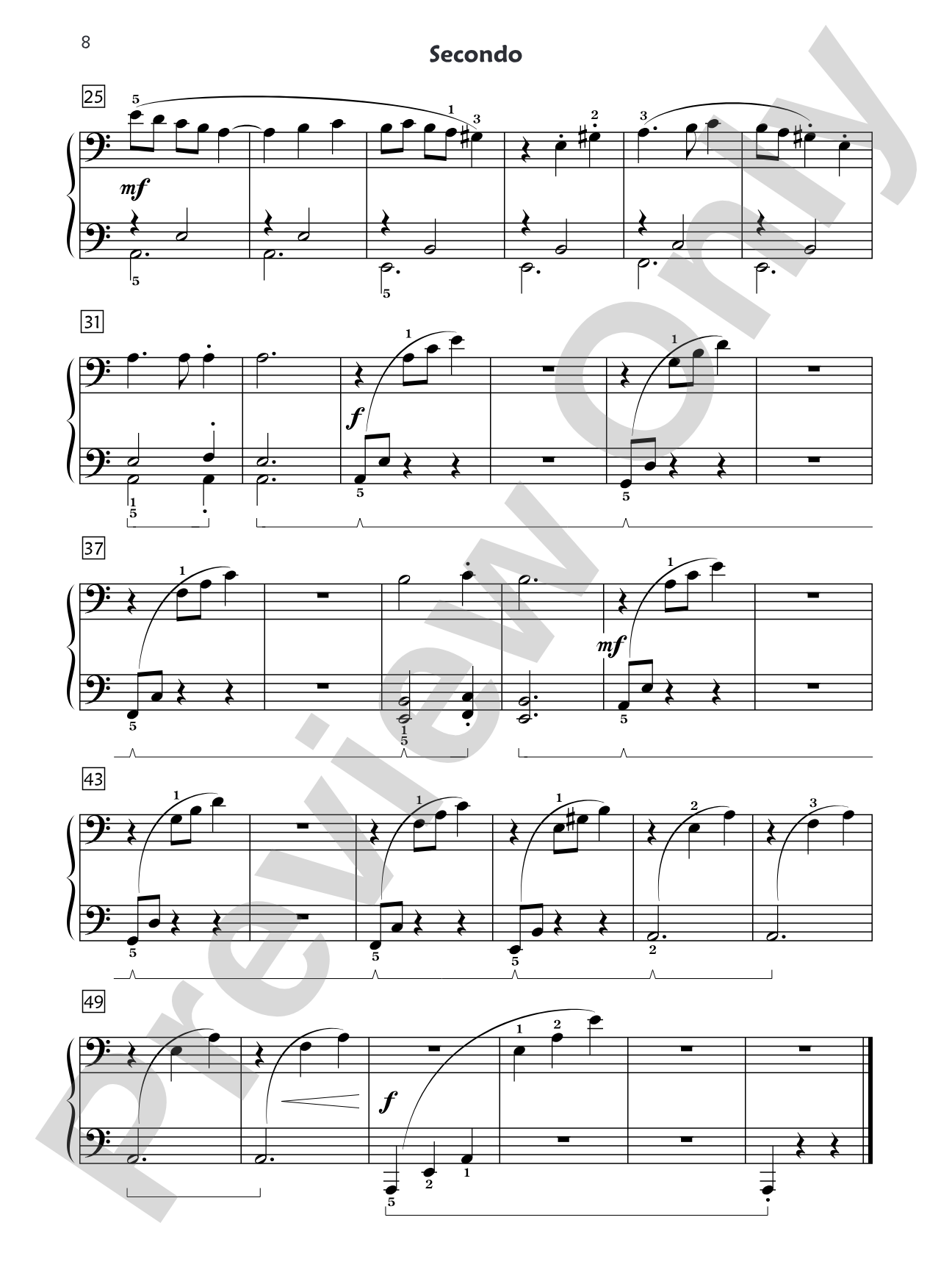 Premier Piano Course, Duet 4: Piano Duets & Four Hands