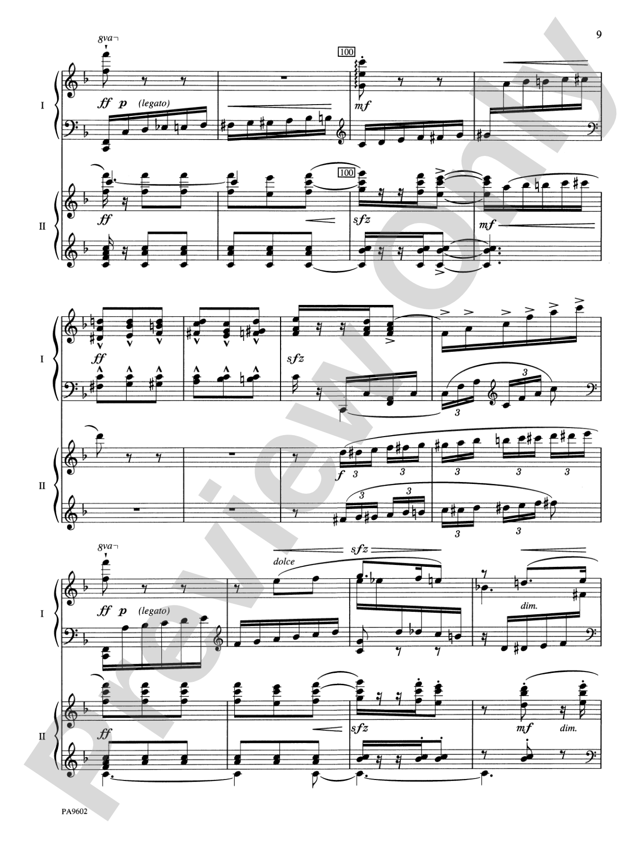 España Rhapsody: Concert Transcription for Two Pianos: Piano Duets & Four Hands