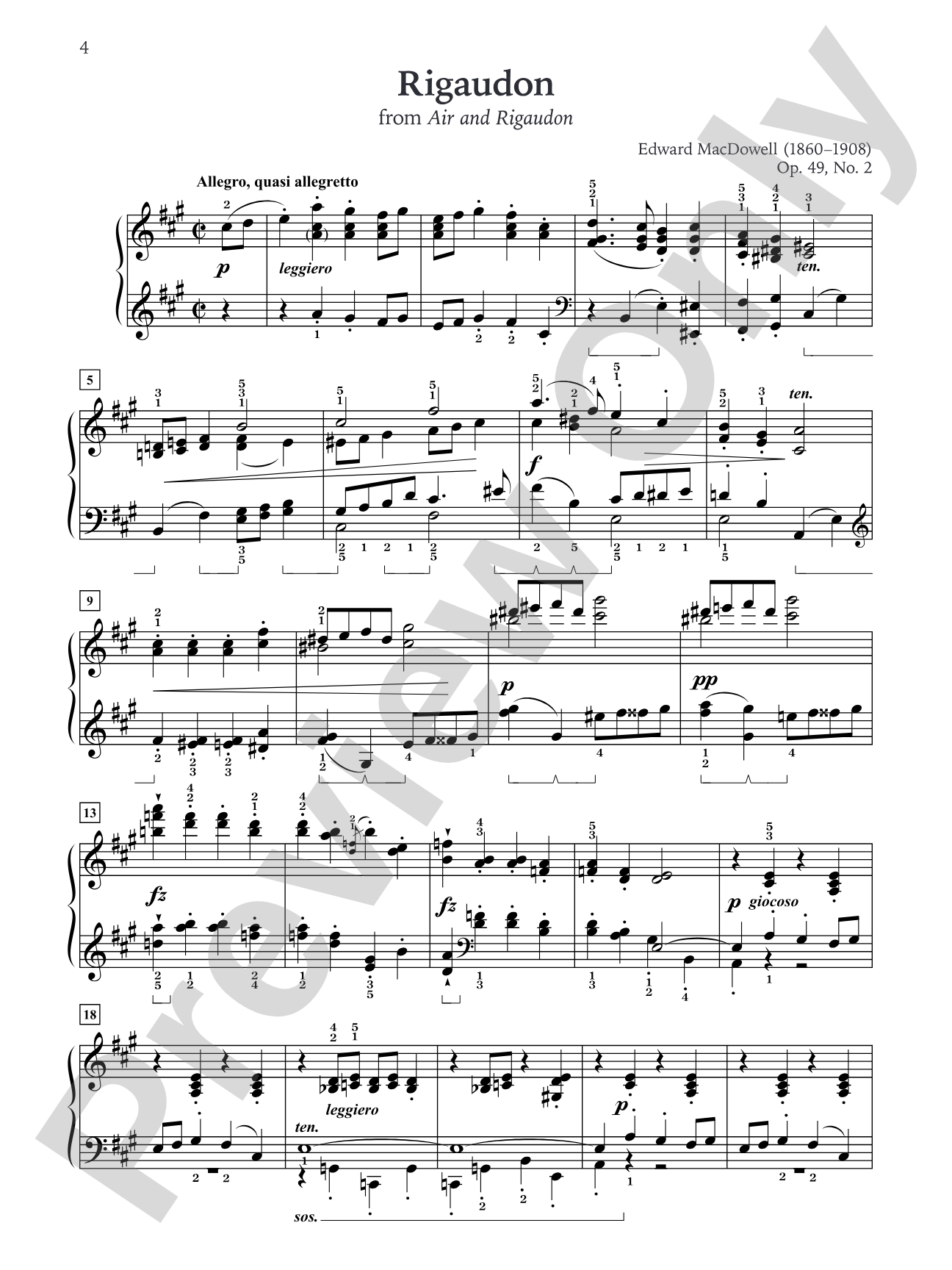 Classics for the Advancing Pianist: Edward MacDowell, Book 3: Early Advanced to Advanced Repertoire: Piano