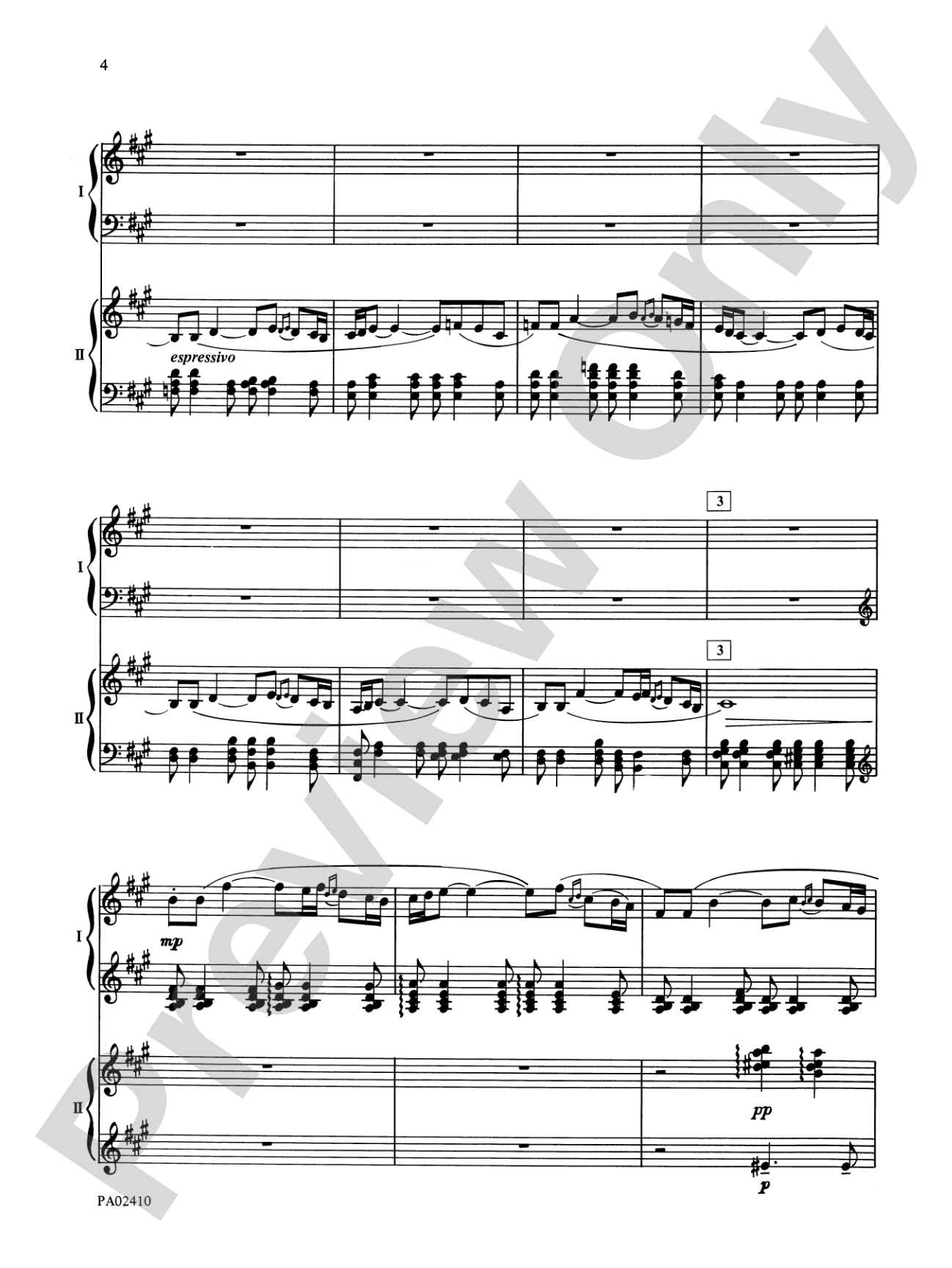Polovetsian Dances: from Prince Igor - Piano Duo (2 Pianos, 4 Hands): Piano Duets & Four Hands