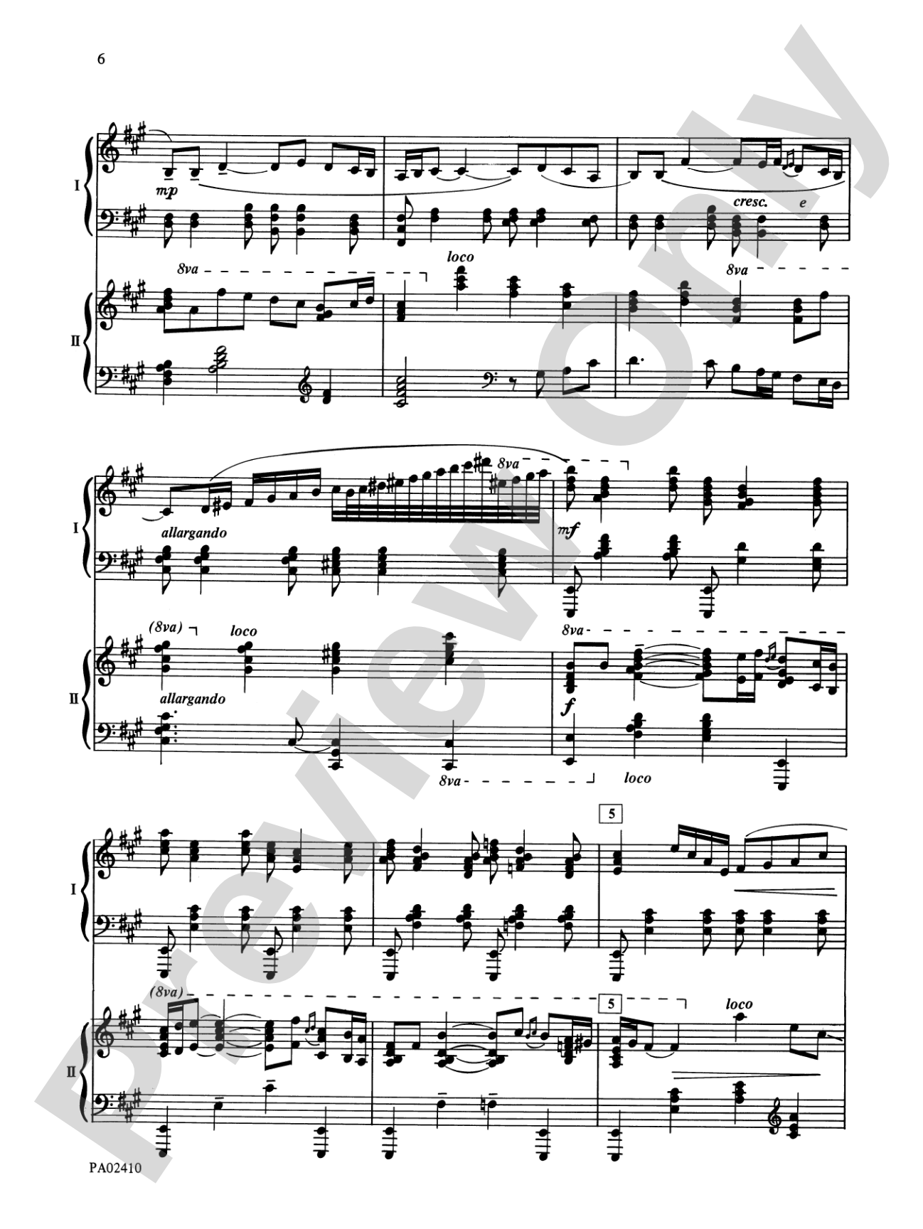 Polovetsian Dances: from Prince Igor - Piano Duo (2 Pianos, 4 Hands): Piano Duets & Four Hands